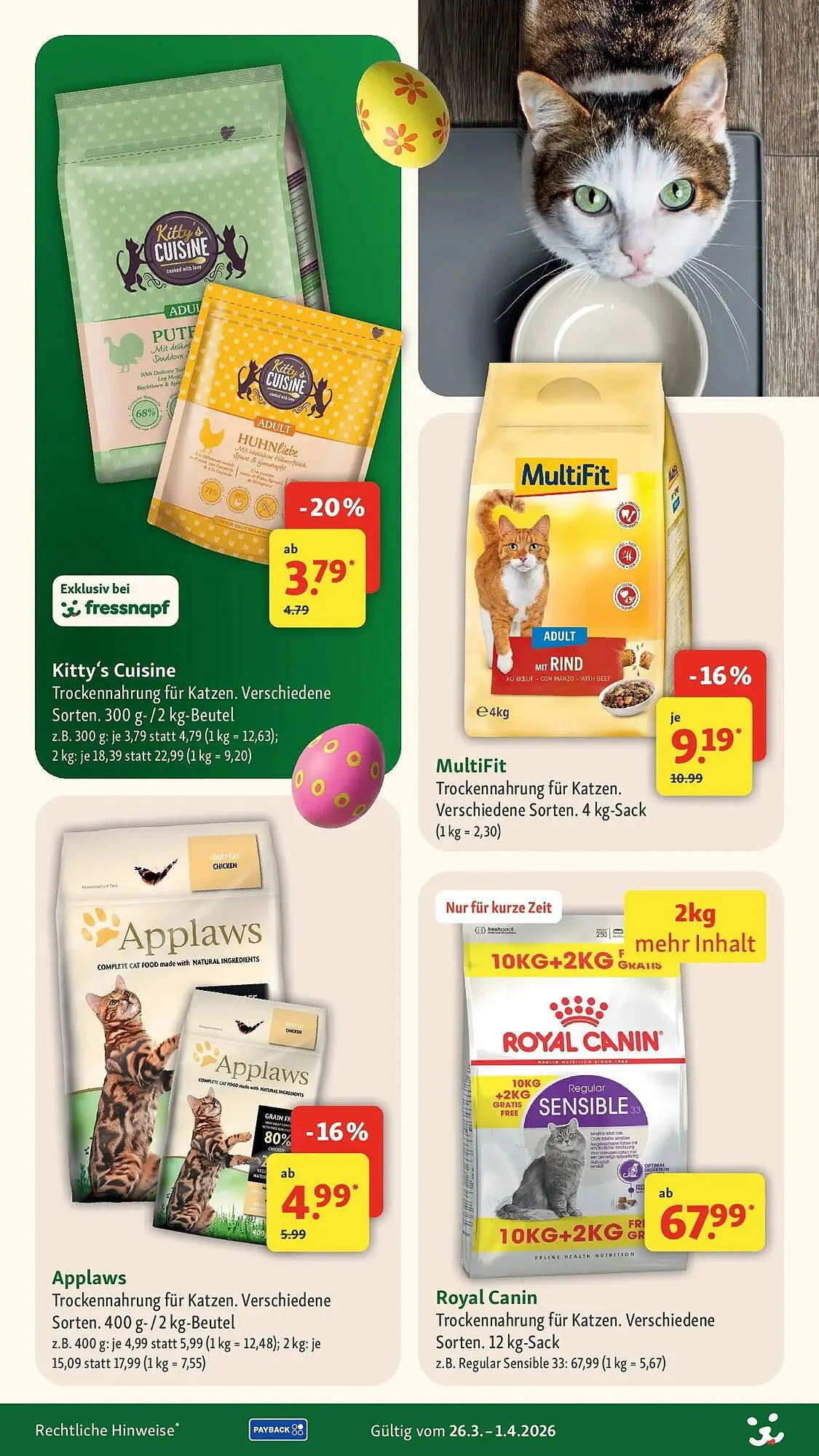 Fressnapf Prospekt von 25. März bis 1. April 2026 - Prospekt seite 13