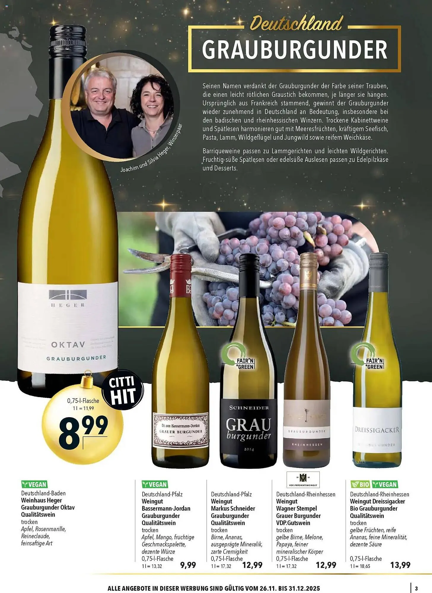 CITTI Markt Prospekt von 26. November bis 31. Dezember 2025 - Prospekt seite 3