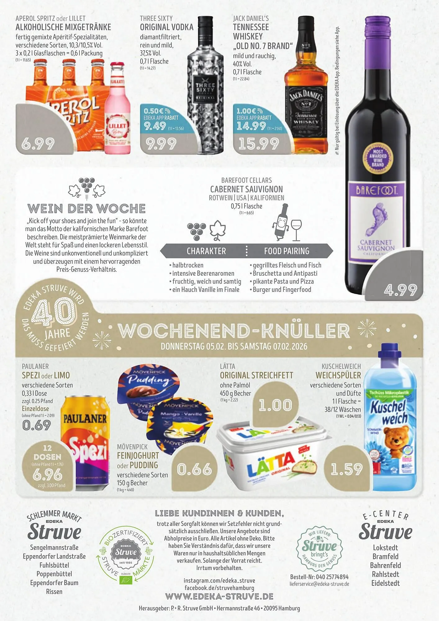 Edeka Struve Prospekt von 2. Februar bis 7. Februar 2026 - Prospekt seite 18