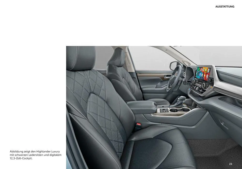 Toyota Highlander von 1. Juli bis 1. Juli 2025 - Prospekt seite 23