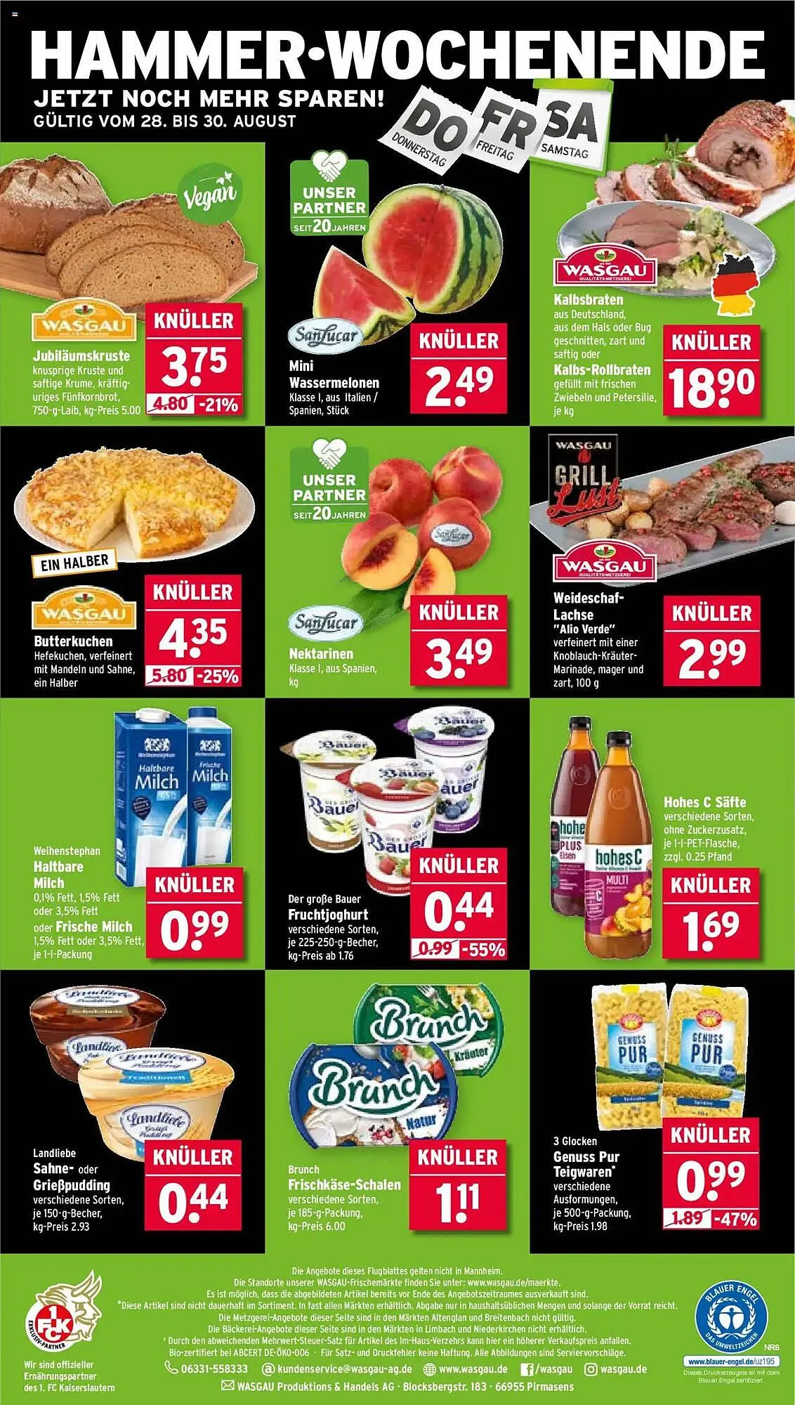 Wasgau Prospekt von 25. August bis 31. August 2025 - Prospekt seite 24