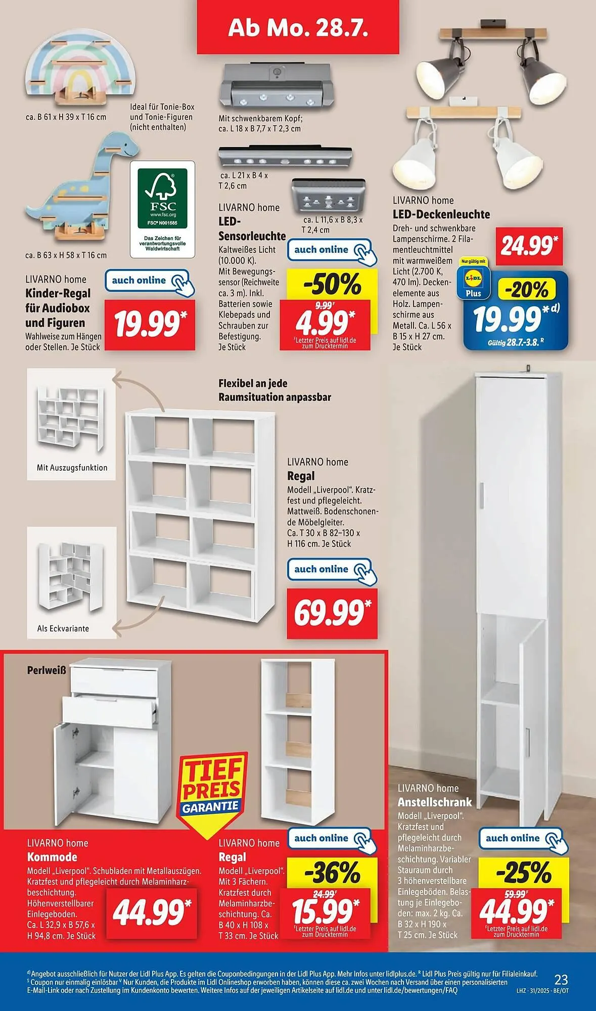 Lidl Prospekt von 28. Juli bis 3. August 2025 - Prospekt seite 29