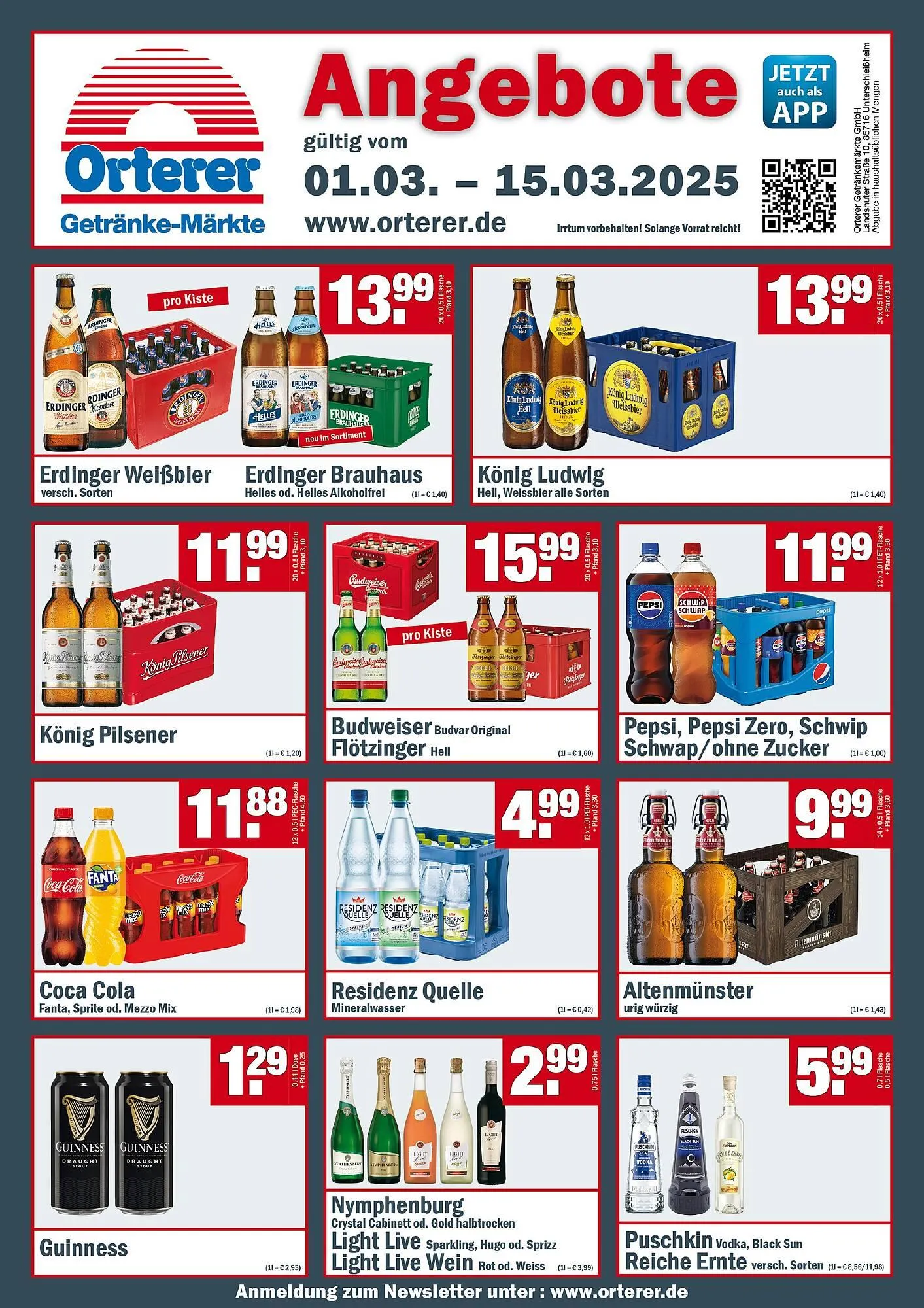 Sobi Getränkemarkt Prospekt - 1