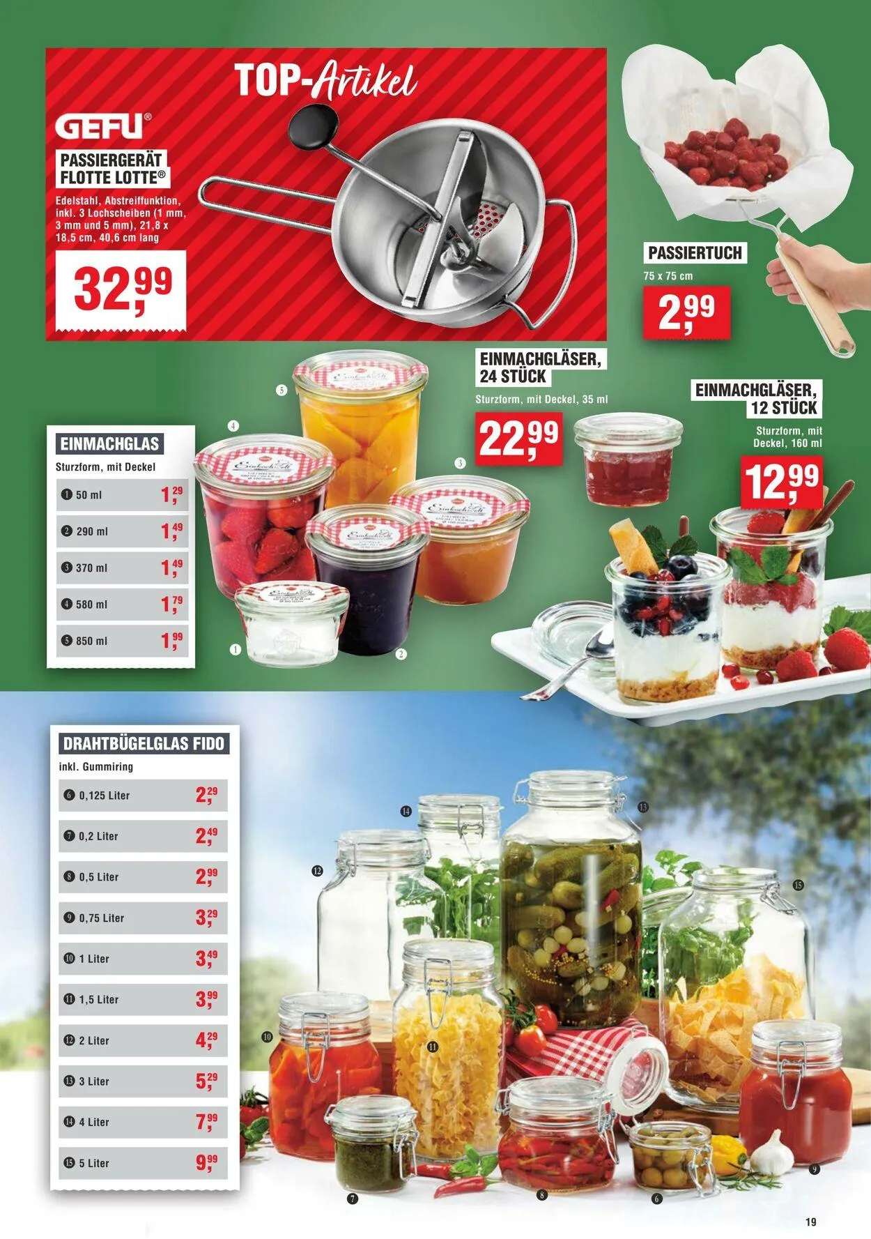 Handelshof von 16. Juli bis 30. Juli 2025 - Prospekt seite 19