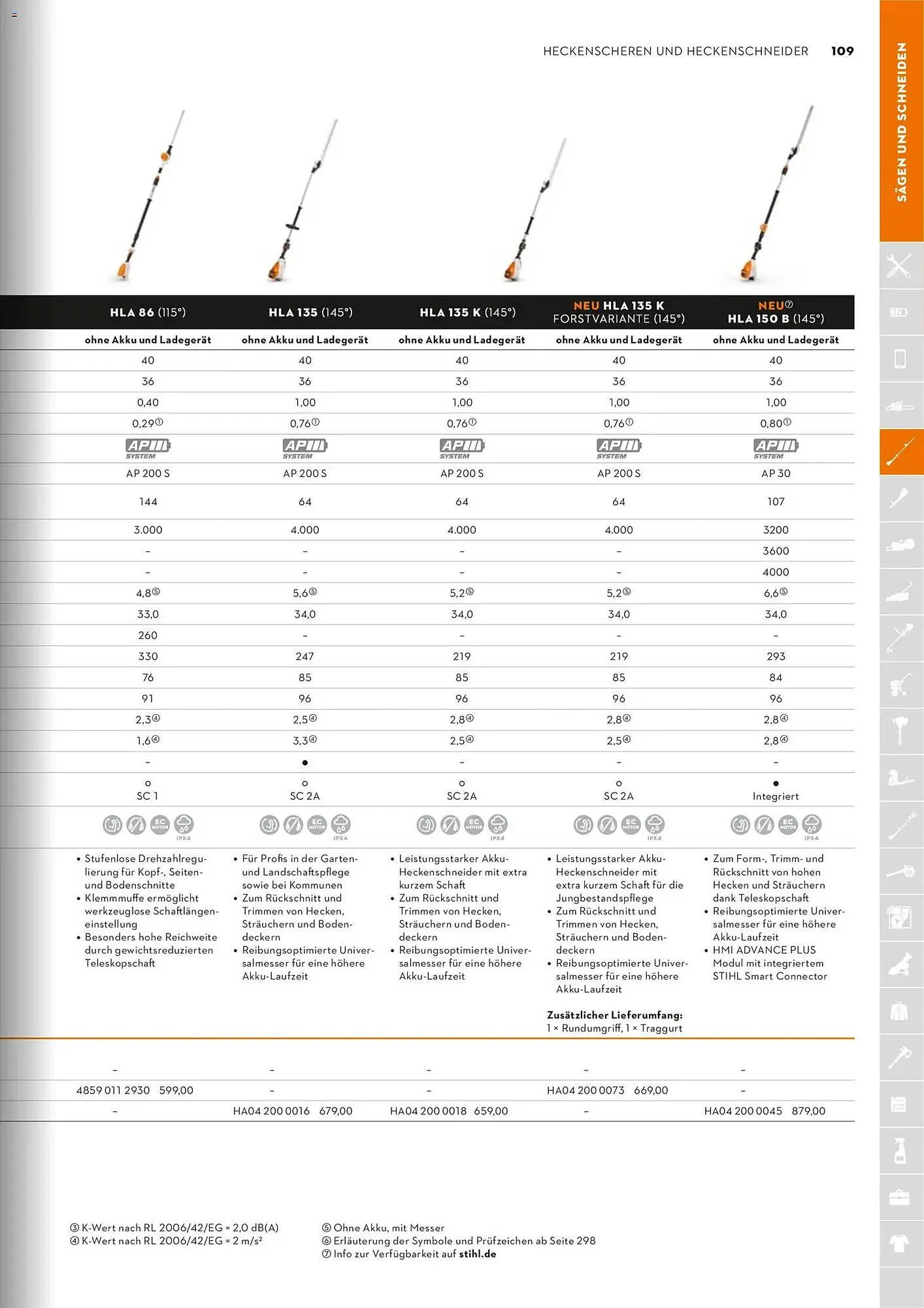 STIHL Prospekt von 1. Januar bis 31. Dezember 2026 - Prospekt seite 109