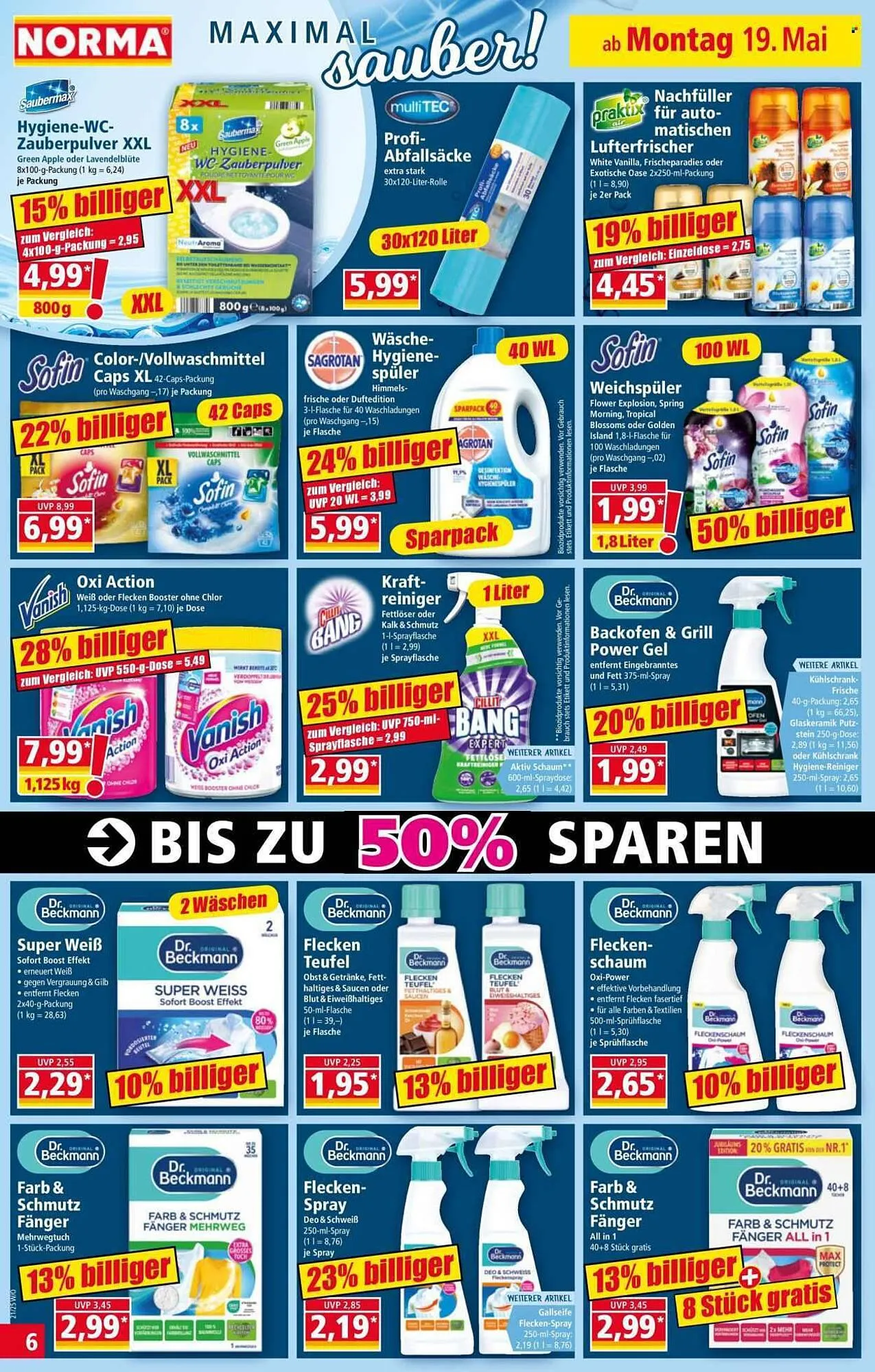Norma Prospekt von 19. Mai bis 25. Mai 2025 - Prospekt seite 6