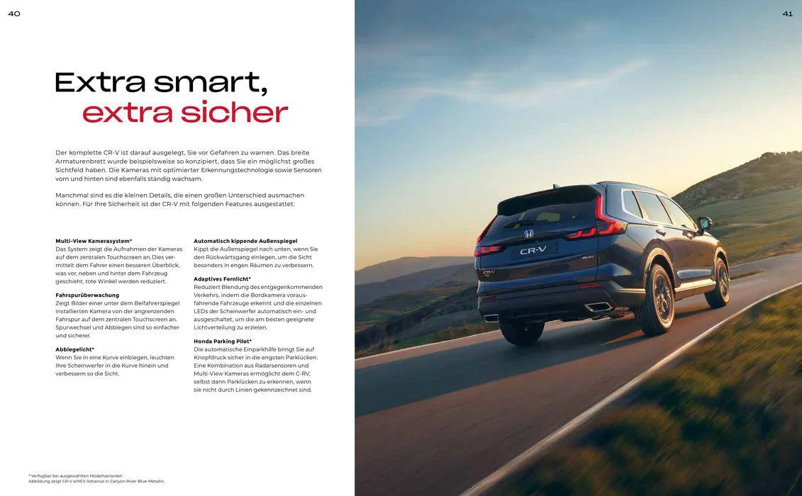Honda CR-V BROSCHÜRE von 11. April bis 11. April 2025 - Prospekt seite 21