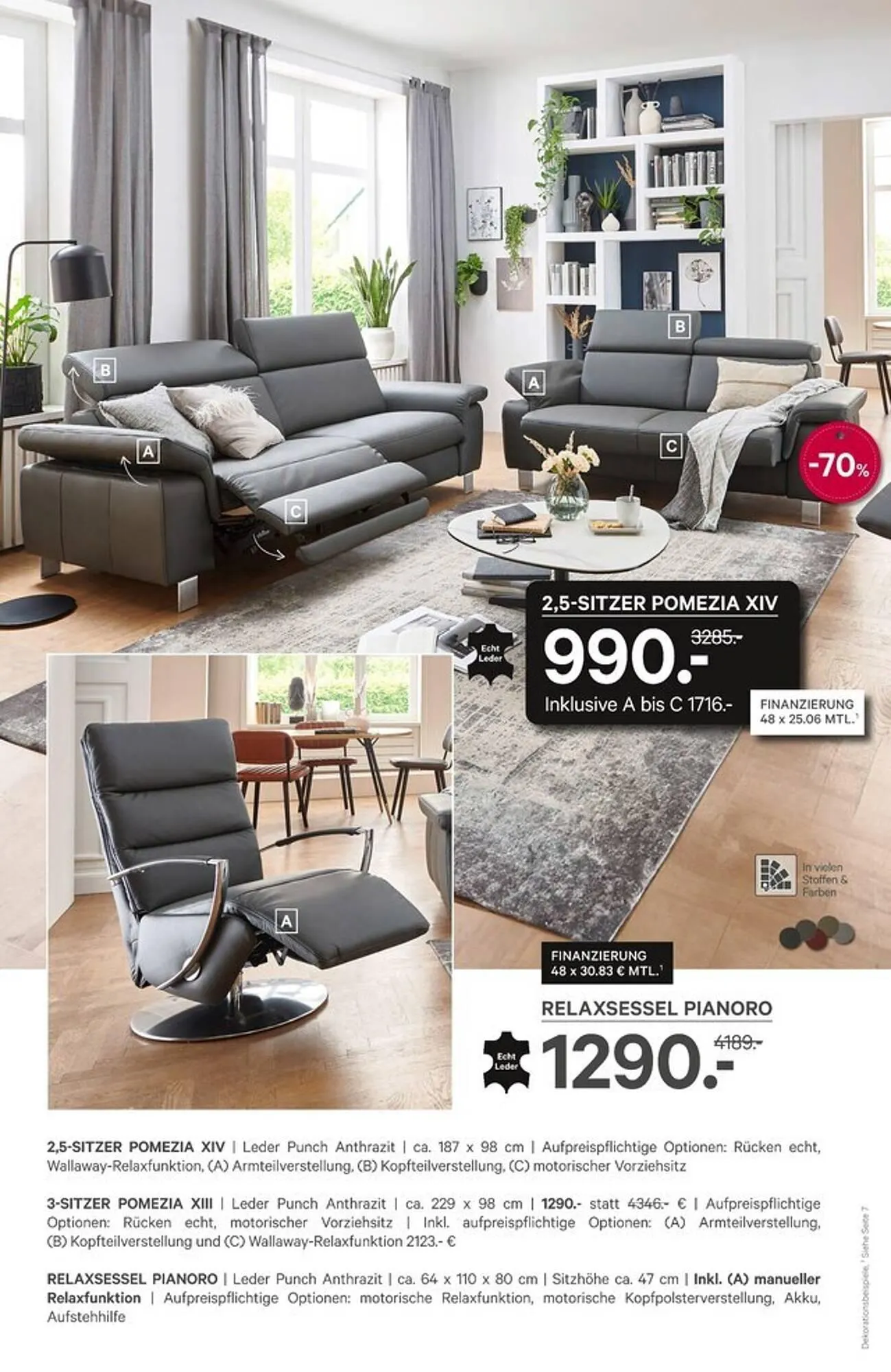 Kabs Polsterwelt Prospekt von 11. April bis 1. Mai 2025 - Prospekt seite 38