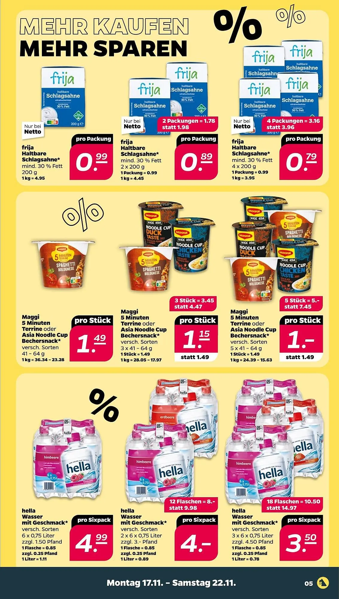 NETTO Prospekt von 17. November bis 22. November 2025 - Prospekt seite 5