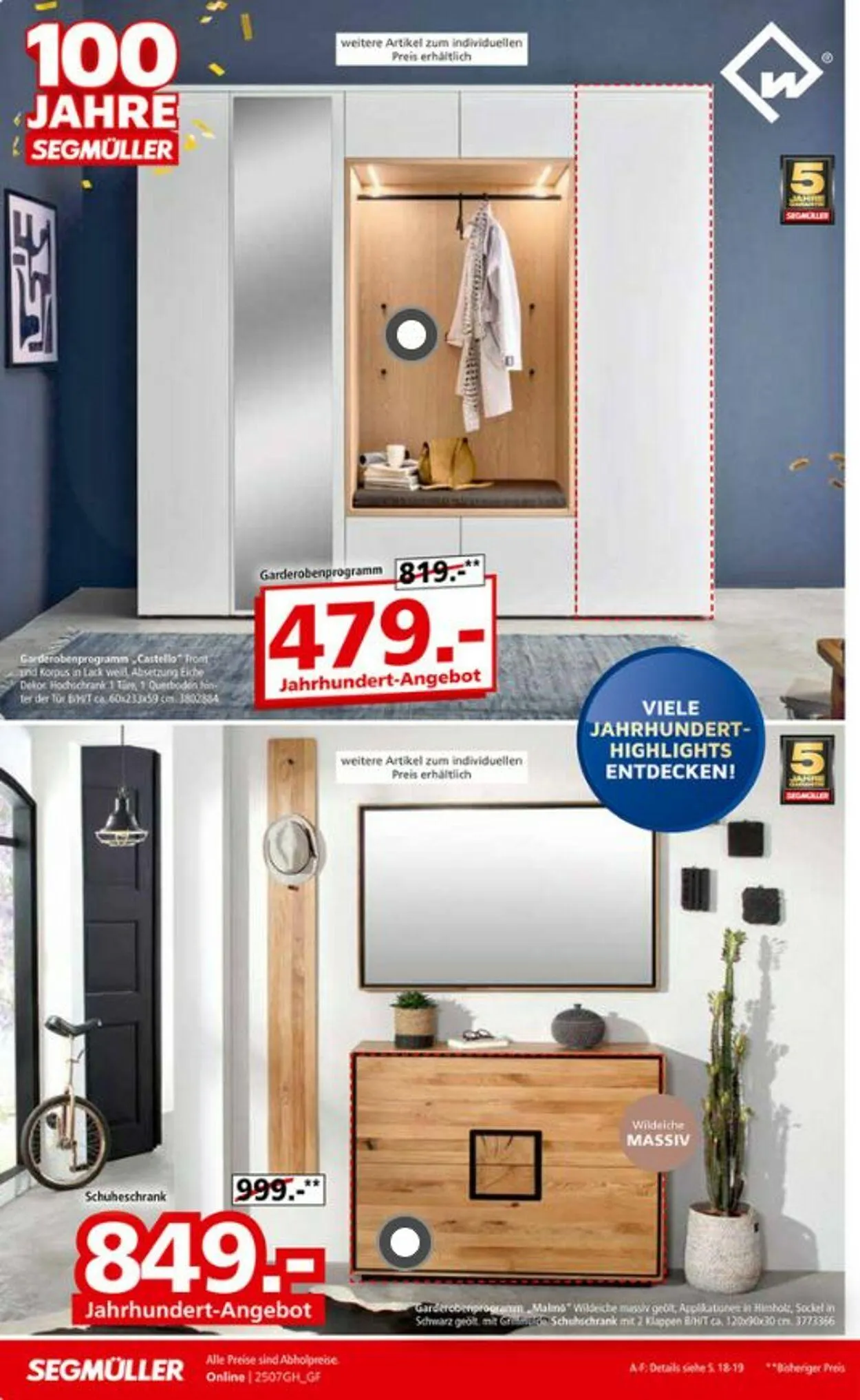 SEGMÜLLER von 19. Juli bis 2. August 2025 - Prospekt seite 36