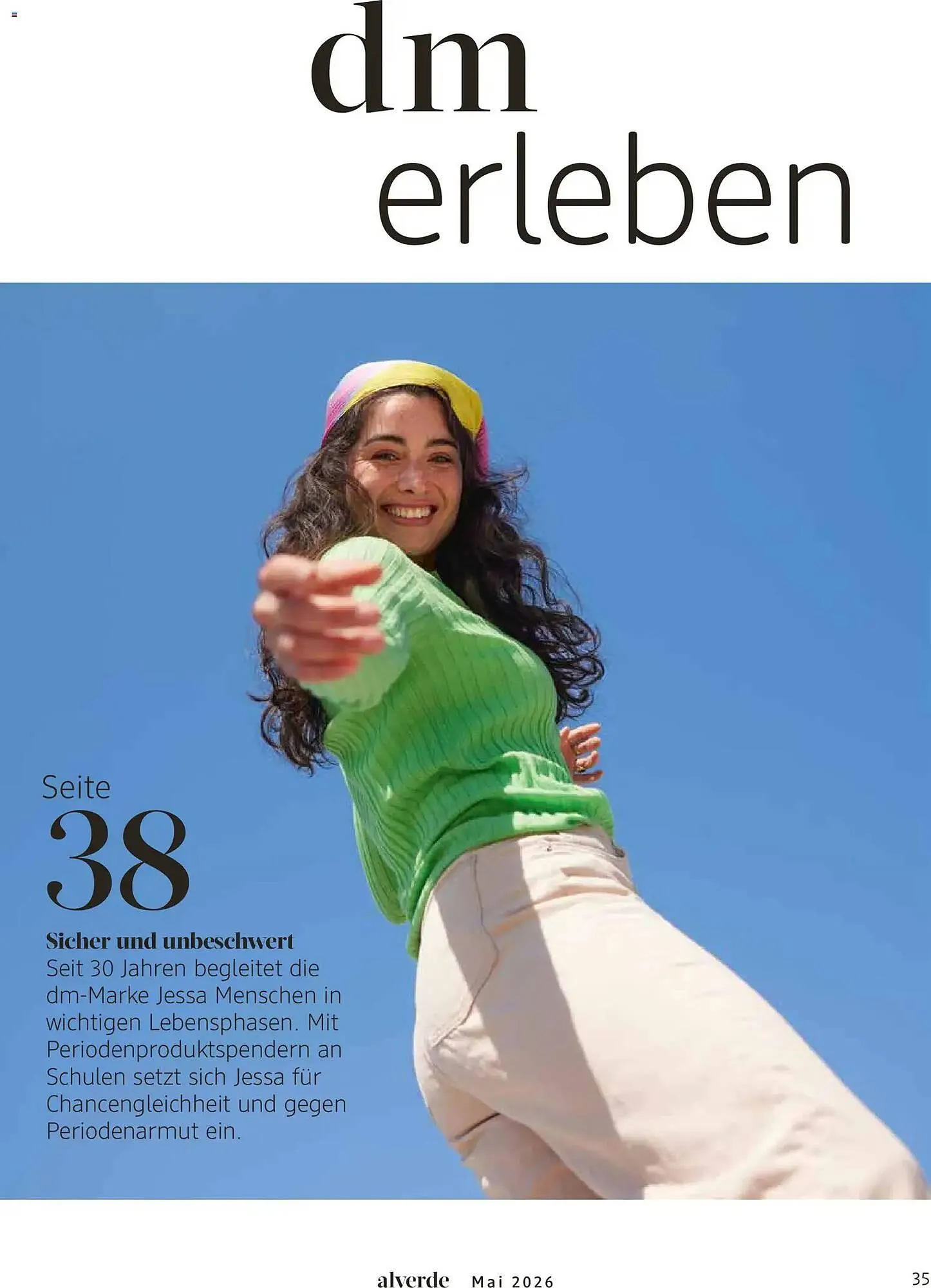 Dm drogerie Magazin von 1. Mai bis 31. Mai 2026 - Prospekt seite 35