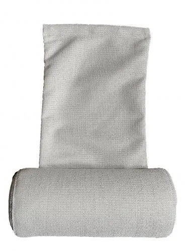Adirondack Stuhl Kopfkissen hellgrau grob