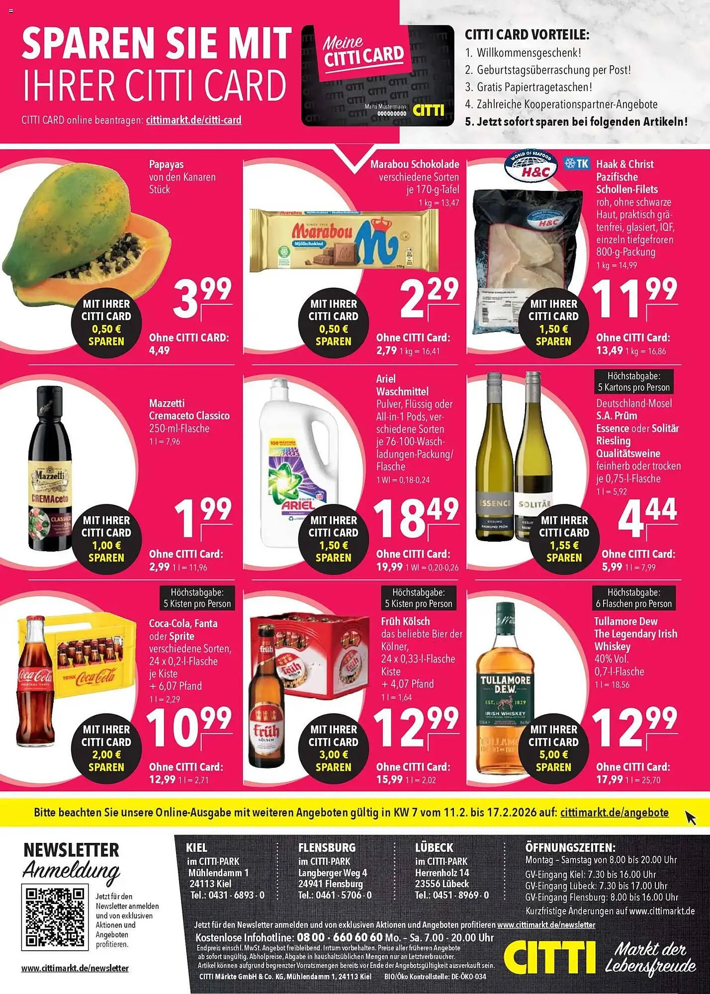 CITTI Markt Prospekt von 11. Februar bis 17. Februar 2026 - Prospekt seite 24