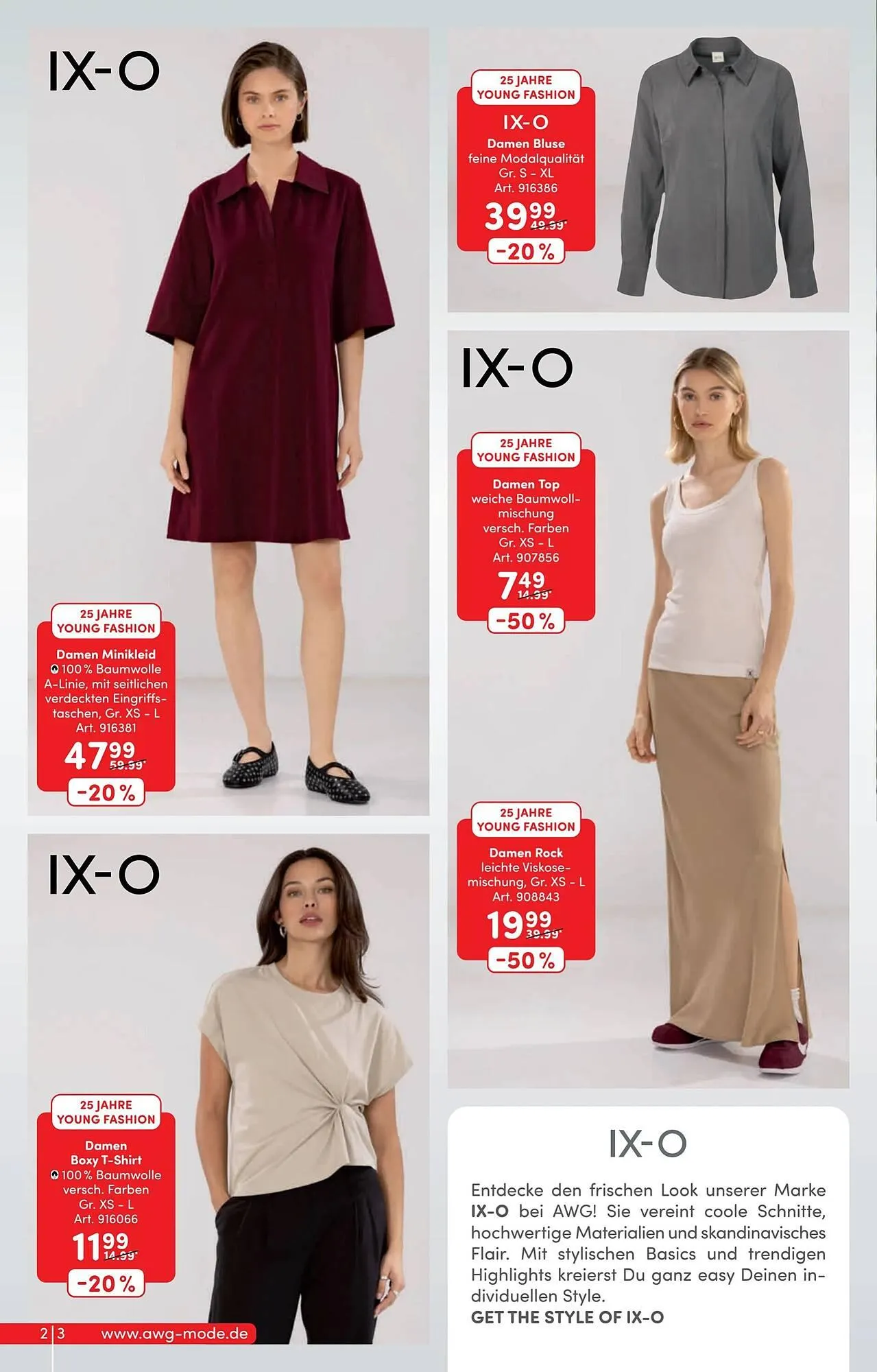 AWG Mode Prospekt von 2. August bis 17. August 2025 - Prospekt seite 2