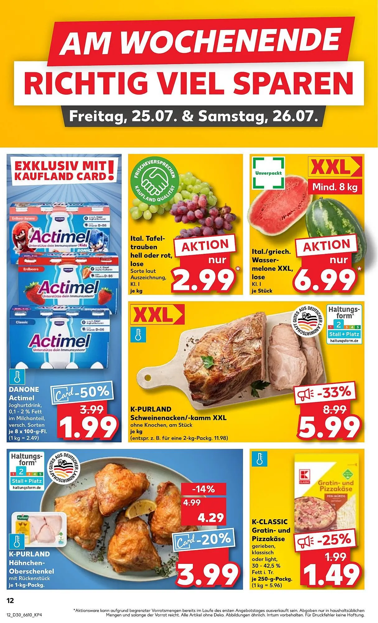 Kaufland Prospekt von 24. Juli bis 30. Juli 2025 - Prospekt seite 12