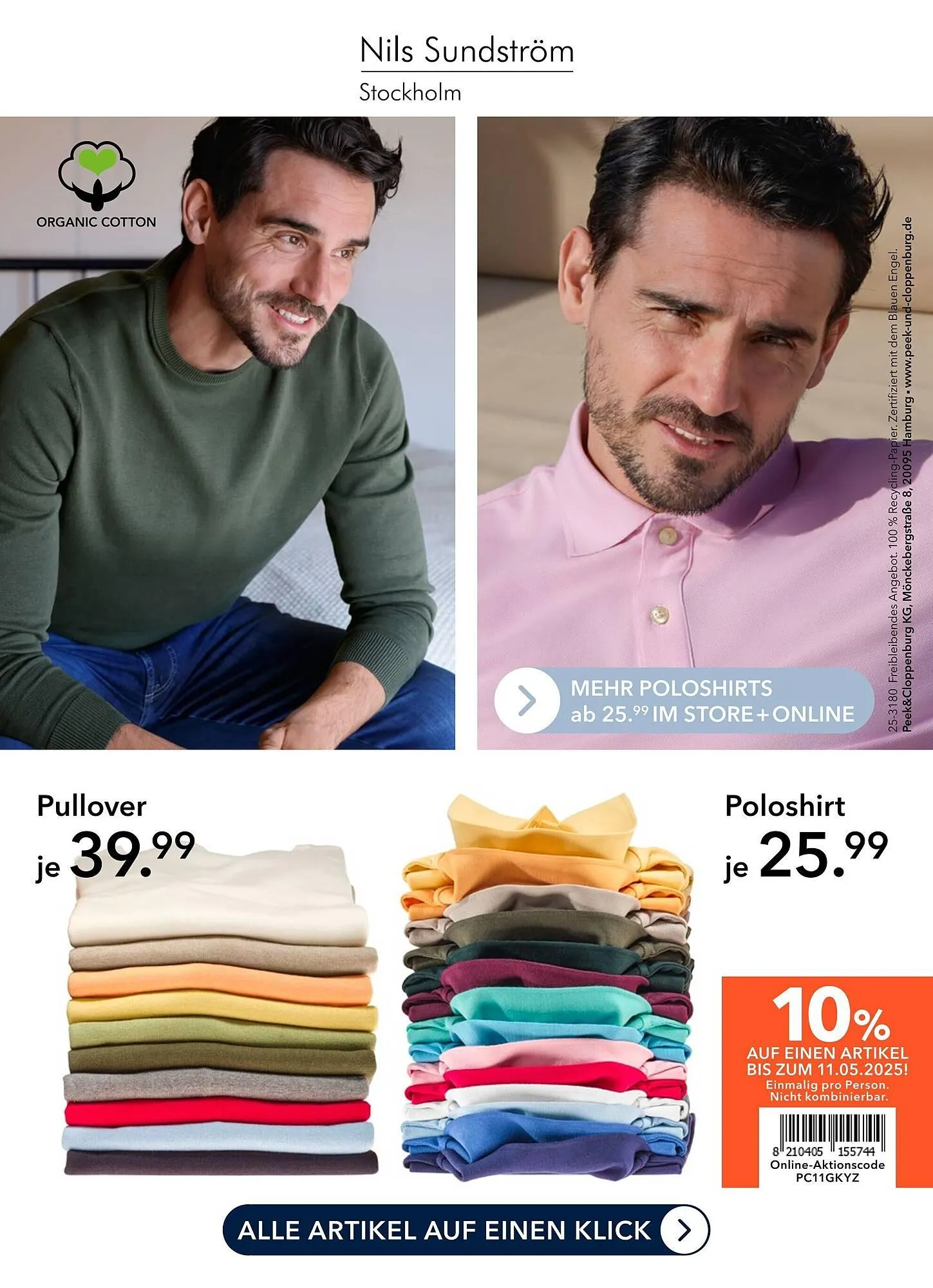 Peek & Cloppenburg Prospekt von 27. April bis 3. Mai 2025 - Prospekt seite 9