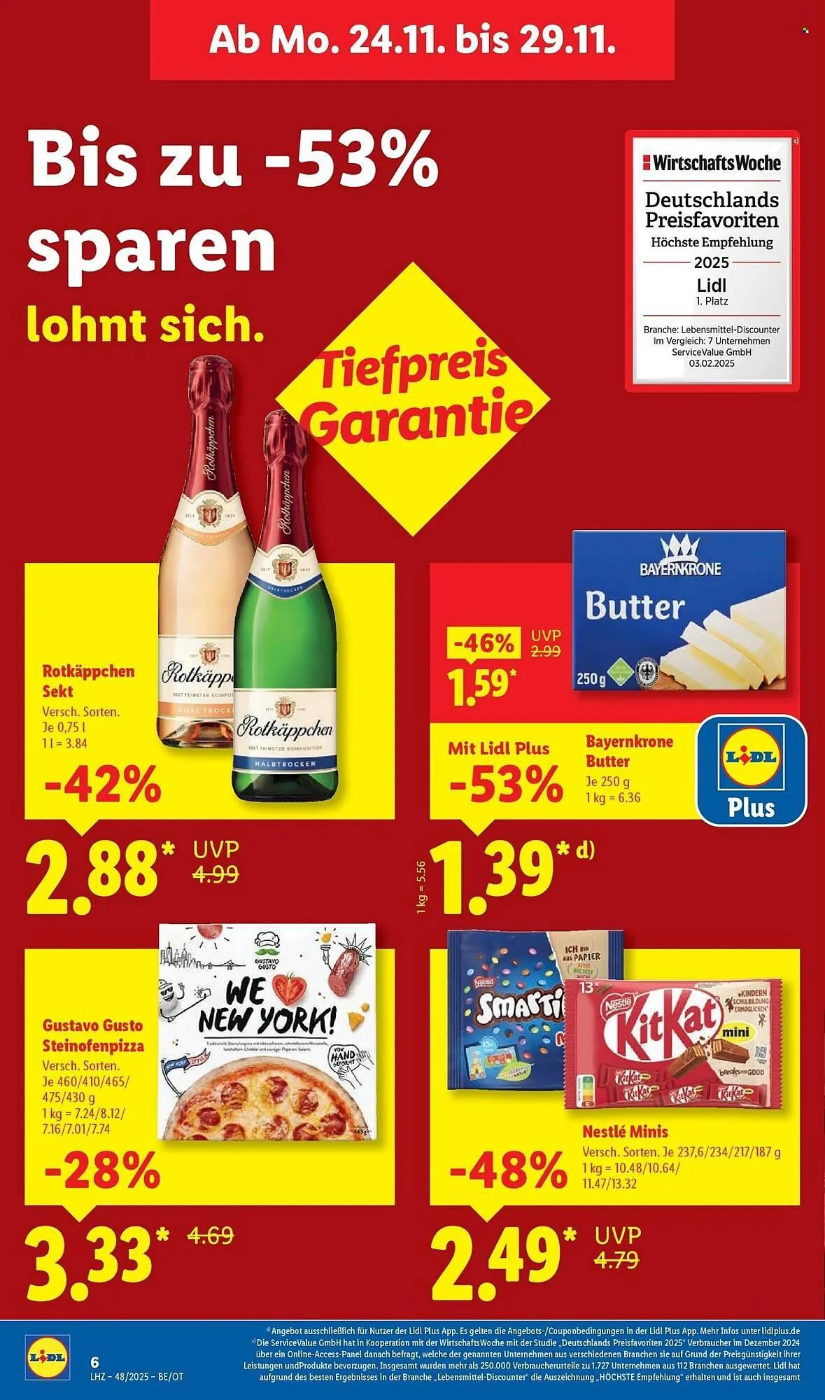 Lidl Prospekt von 24. November bis 29. November 2025 - Prospekt seite 6