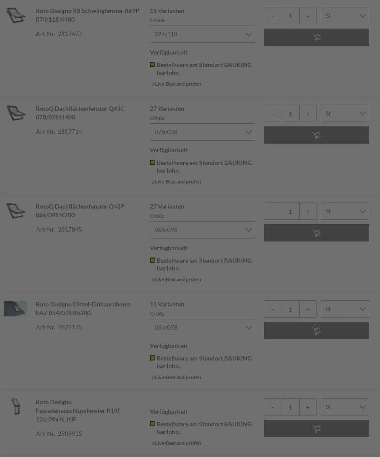 Bauking von 7. Juli bis 16. Juli 2025 - Prospekt seite 8