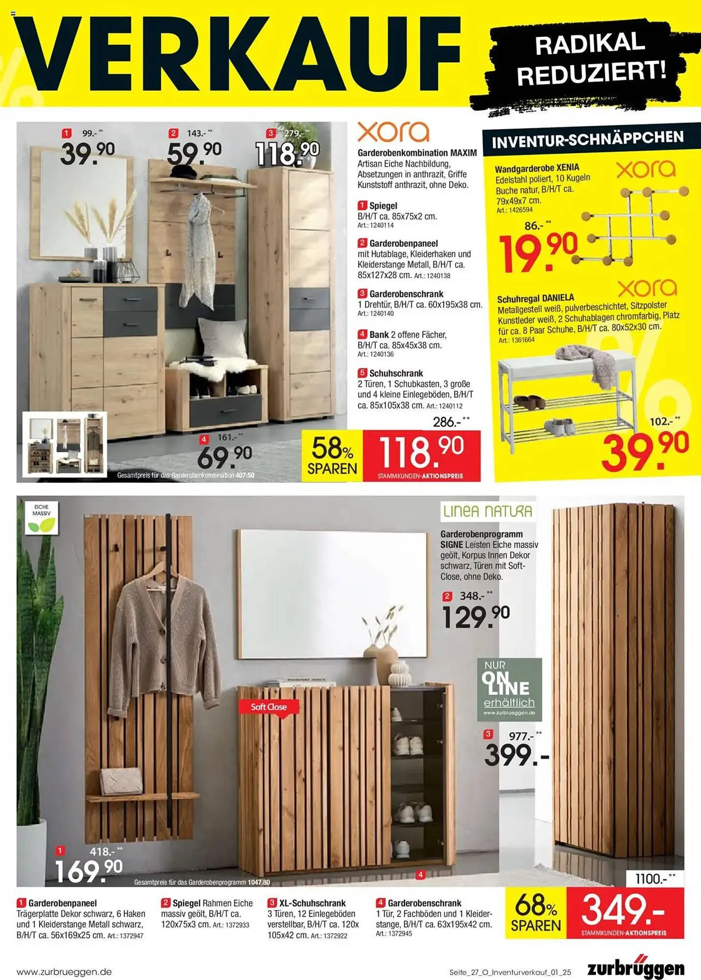 Zurbrüggen Prospekt von 3. Juli bis 31. Juli 2025 - Prospekt seite 29