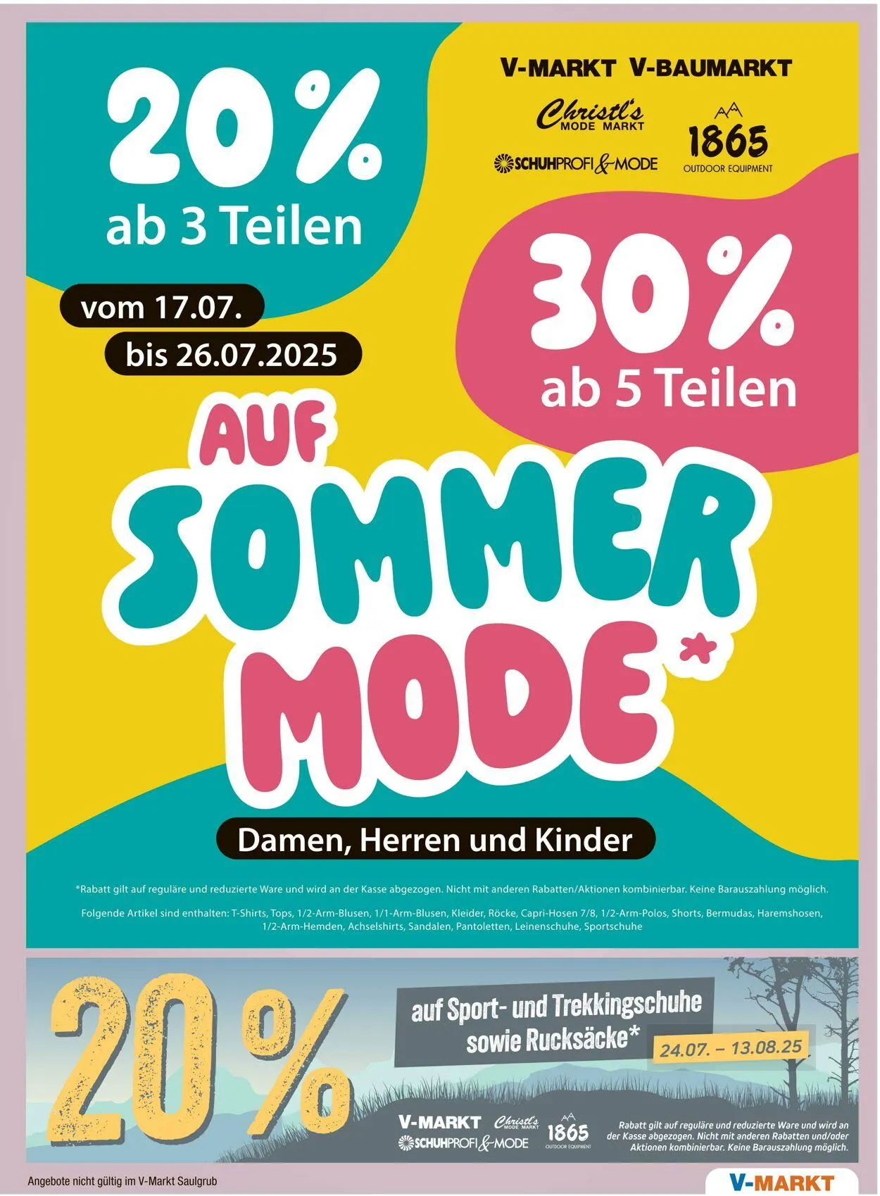 V-Markt Aktueller Prospekt von 24. Juli bis 30. Juli 2025 - Prospekt seite 17