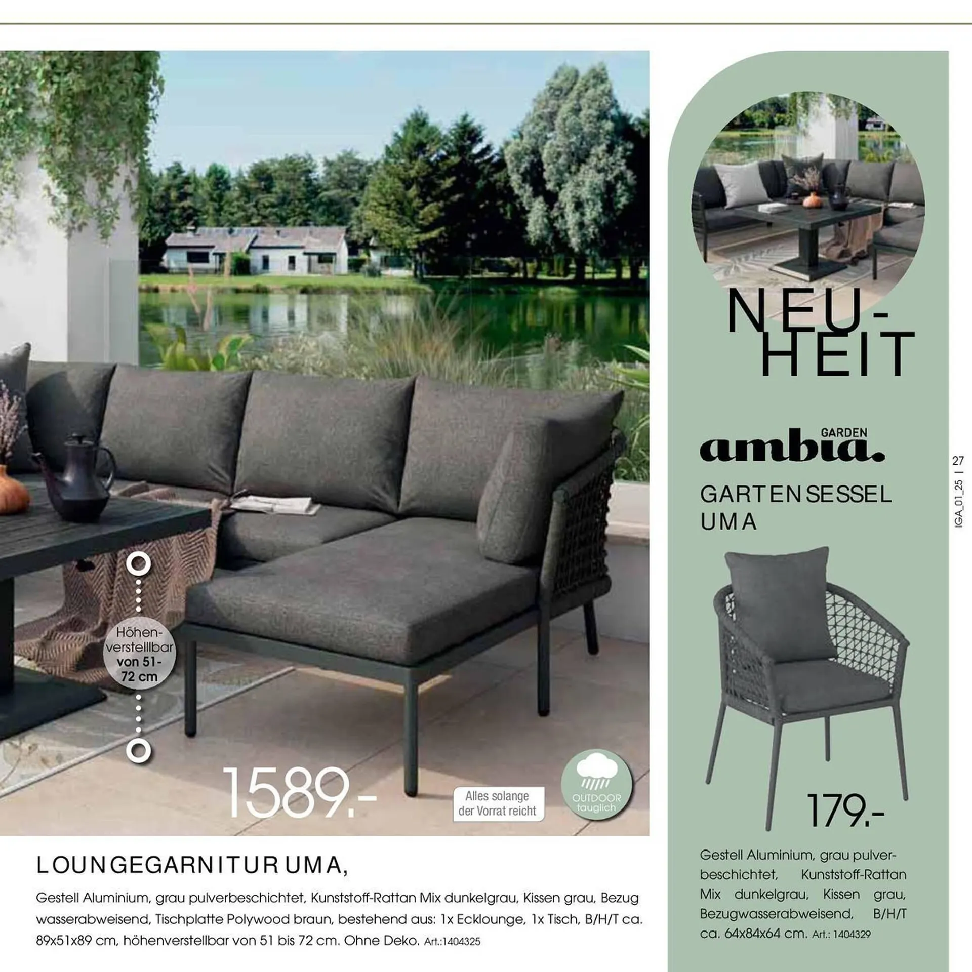 Zurbrüggen Prospekt von 14. Mai bis 31. August 2025 - Prospekt seite 27