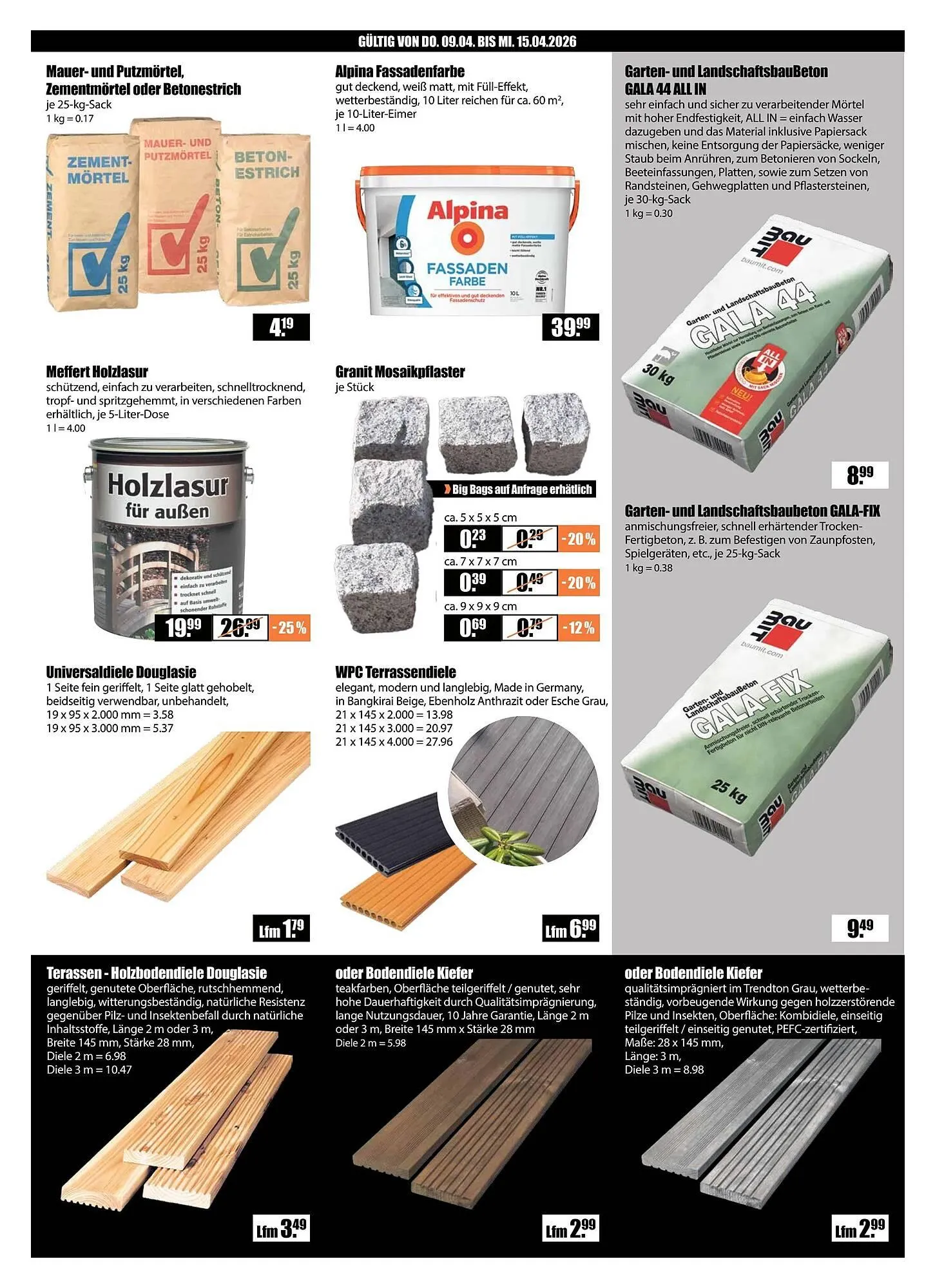V Baumarkt Prospekt von 9. April bis 15. April 2026 - Prospekt seite 5