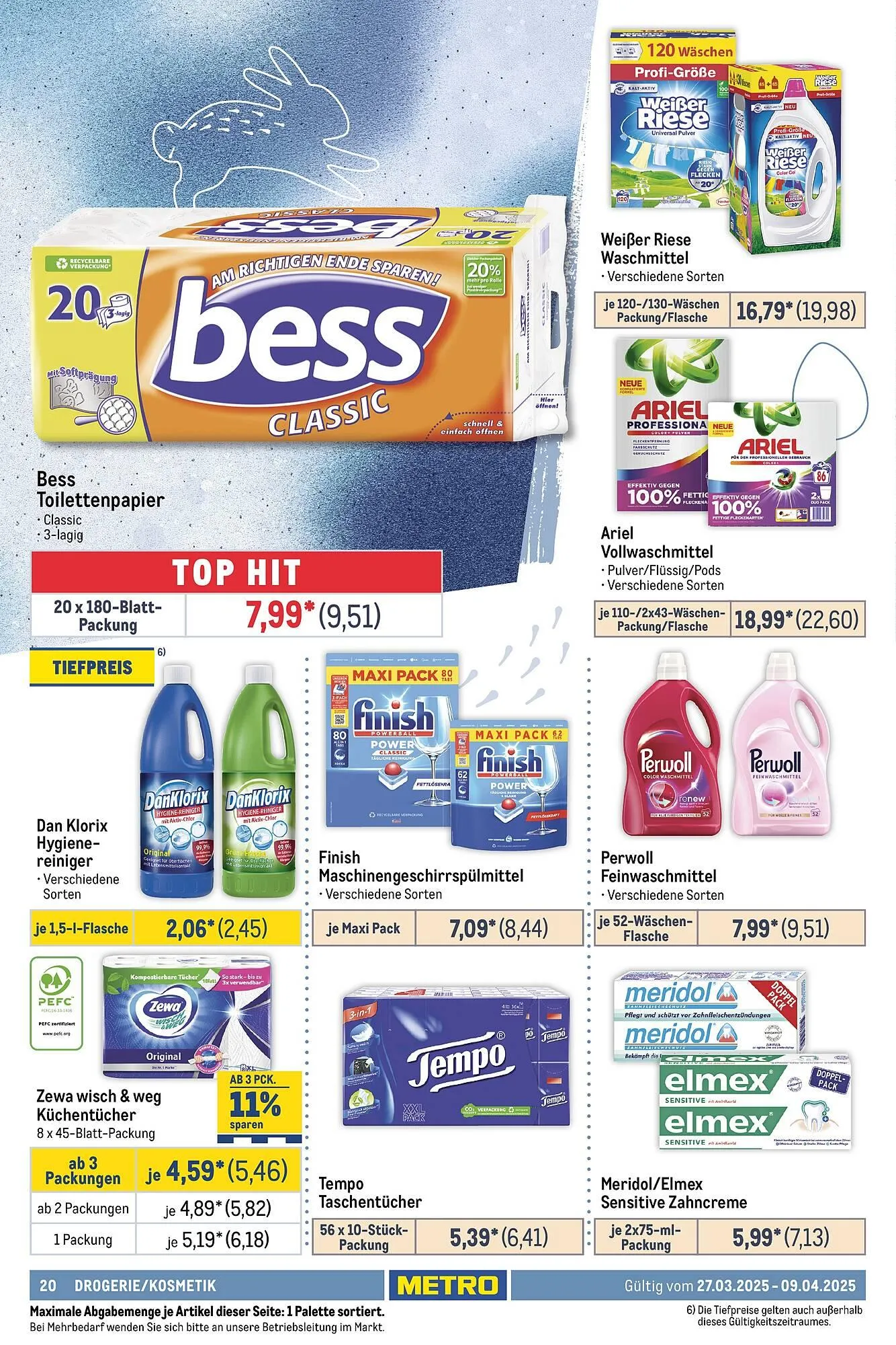 METRO Prospekt von 27. März bis 8. April 2025 - Prospekt seite 20