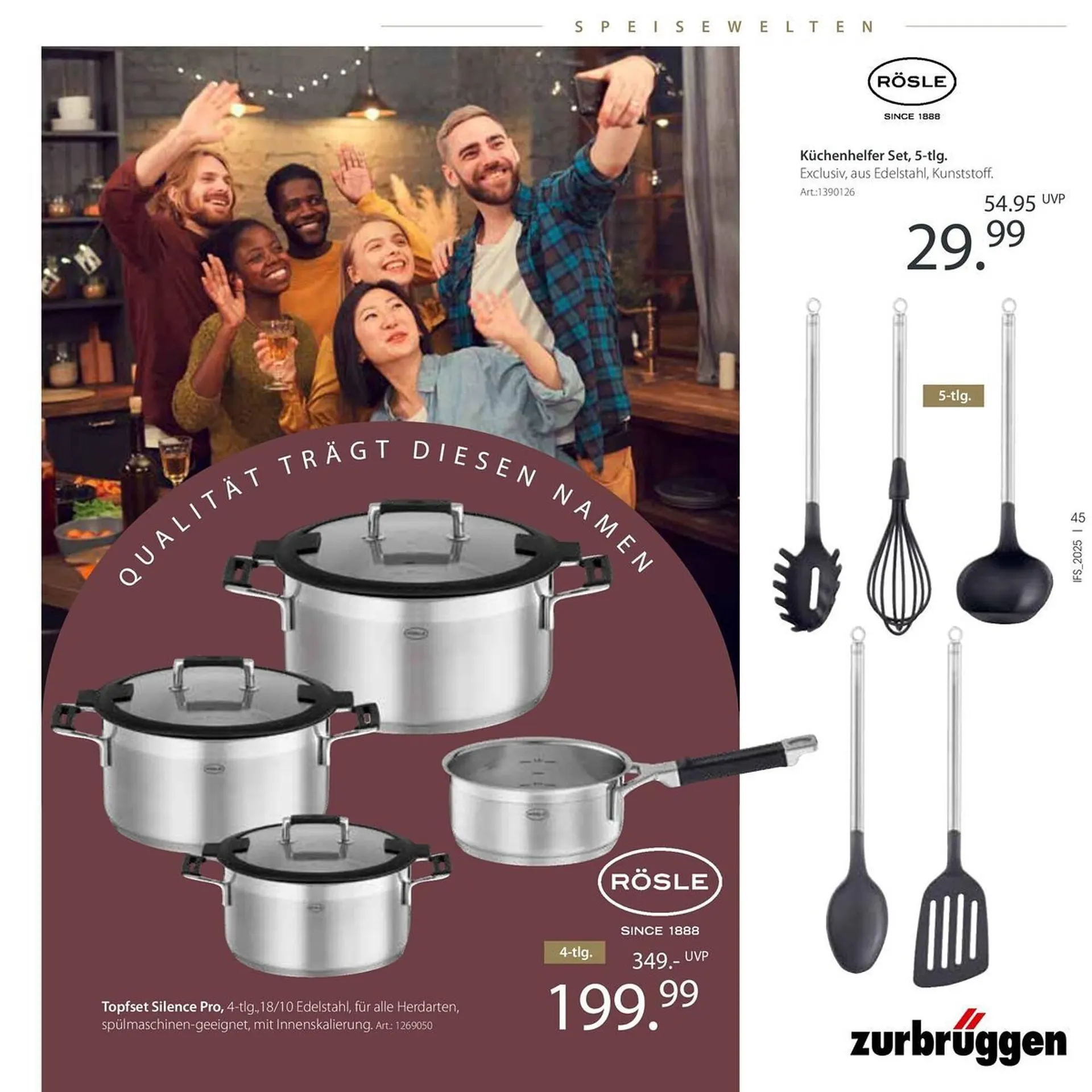 Zurbrüggen Prospekt von 18. Mai bis 7. Juni 2025 - Prospekt seite 45