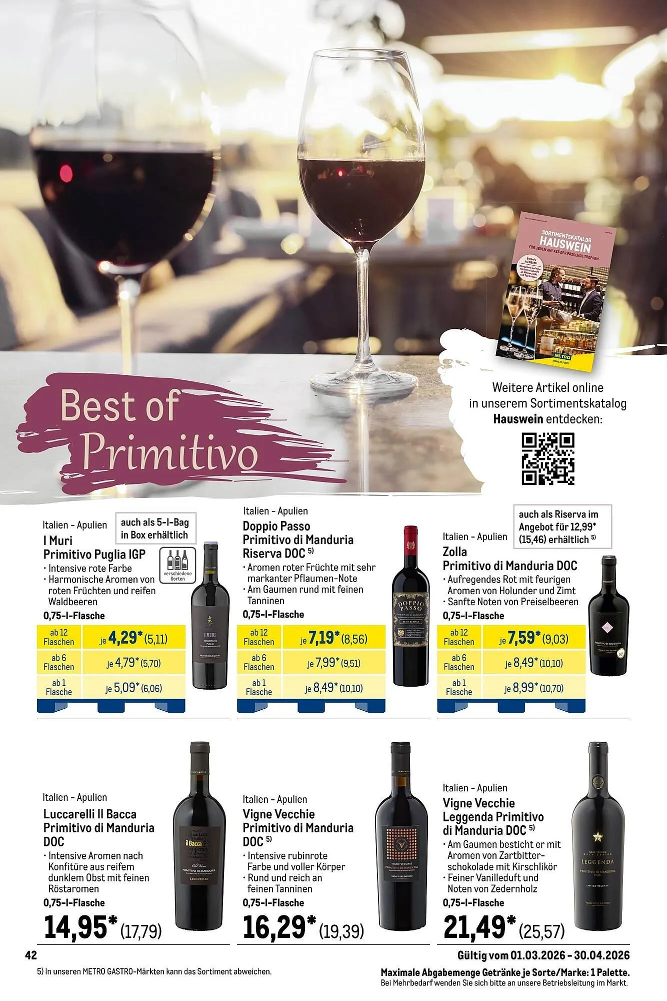 METRO Prospekt von 1. März bis 1. Mai 2026 - Prospekt seite 42