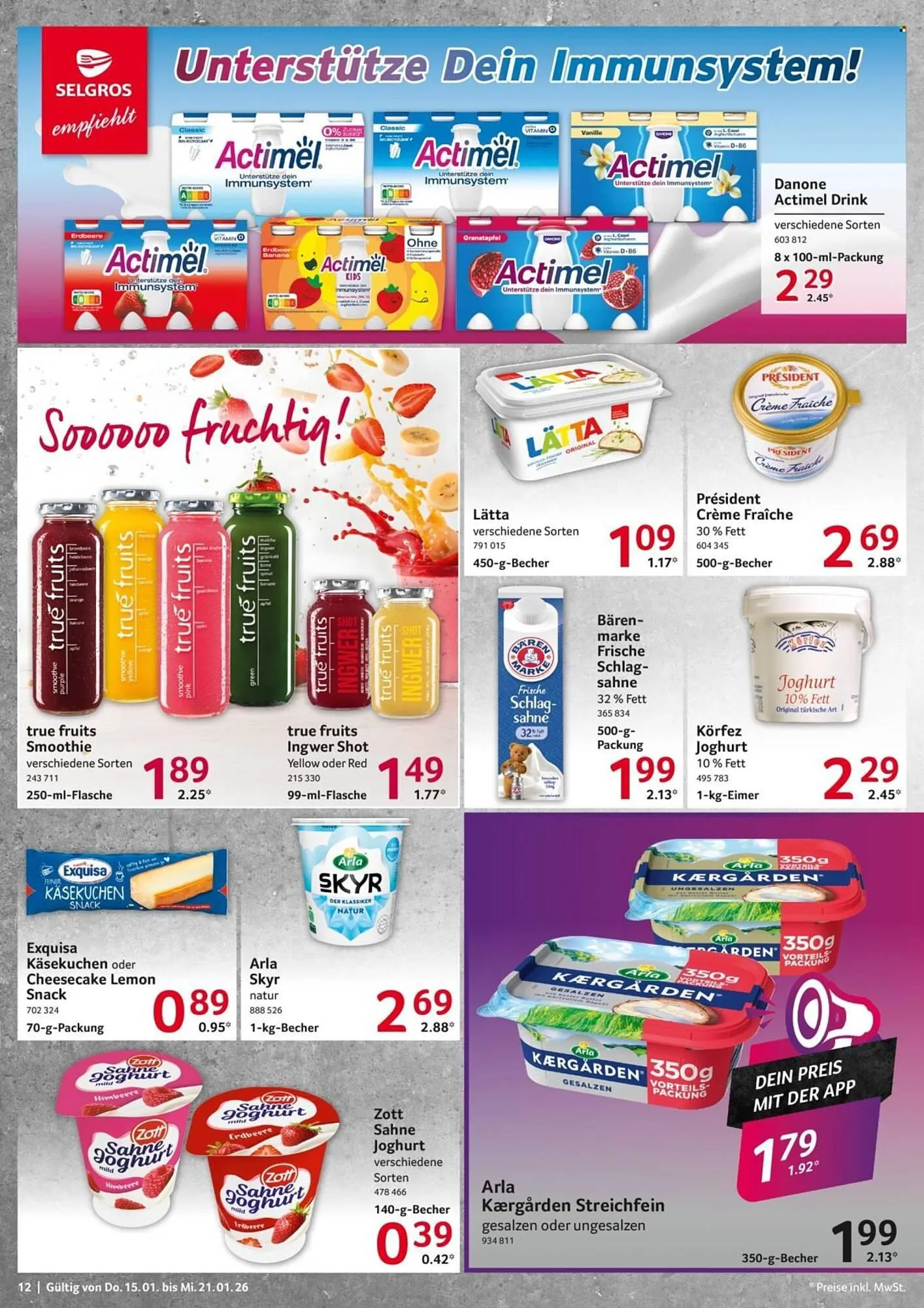Selgros Prospekt von 15. Januar bis 21. Januar 2026 - Prospekt seite 12