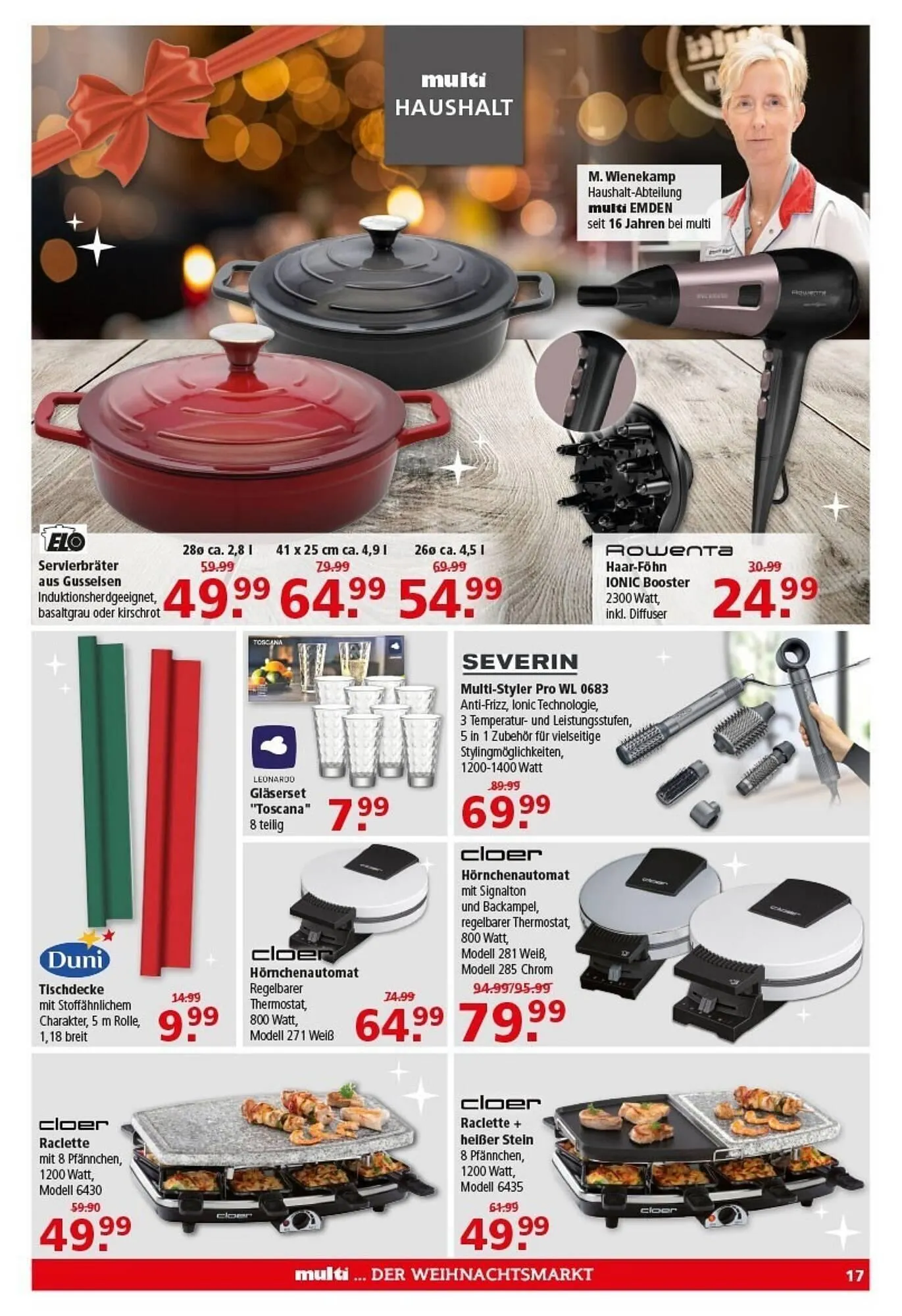 Multi Markt Prospekt von 15. Dezember bis 20. Dezember 2025 - Prospekt seite 17