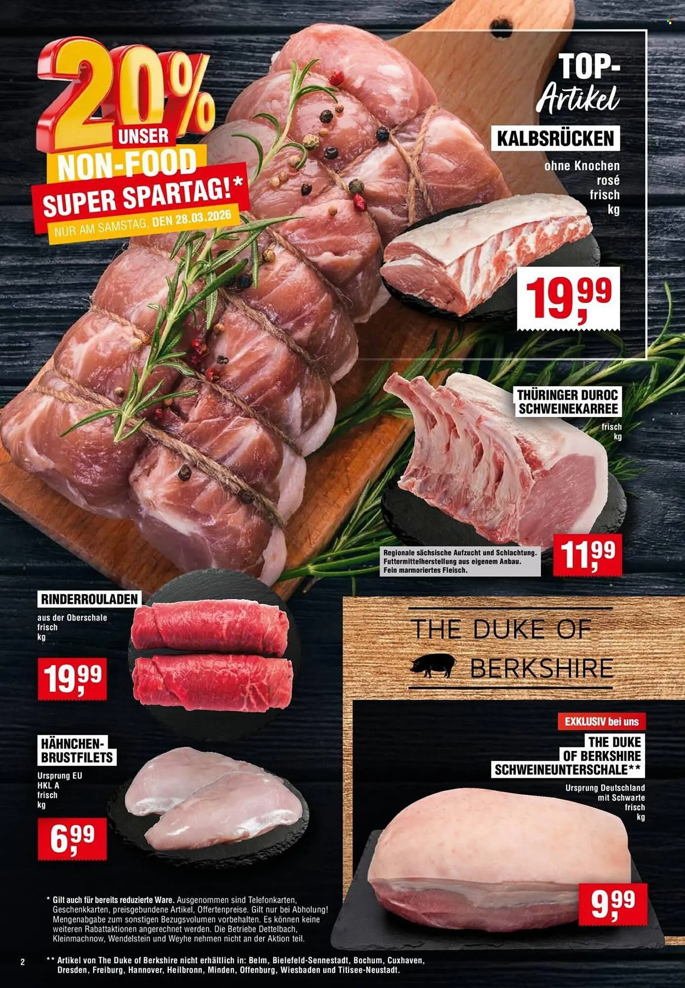 Handelshof Prospekt von 26. März bis 1. April 2026 - Prospekt seite 2