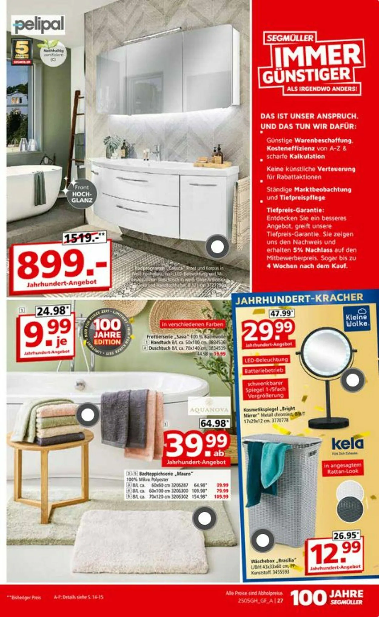 SEGMÜLLER von 19. April bis 26. April 2025 - Prospekt seite 39