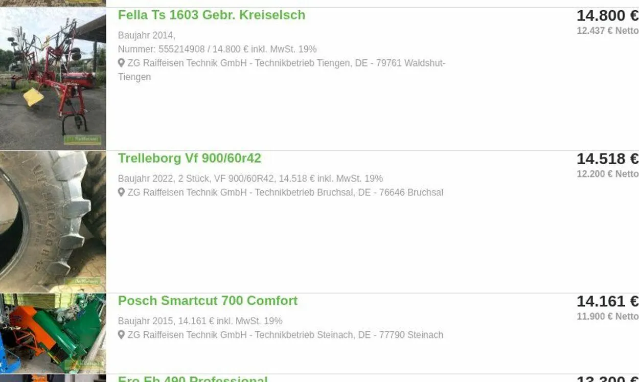ZG Raiffeisen Aktueller Prospekt von 10. März bis 19. März 2025 - Prospekt seite 23