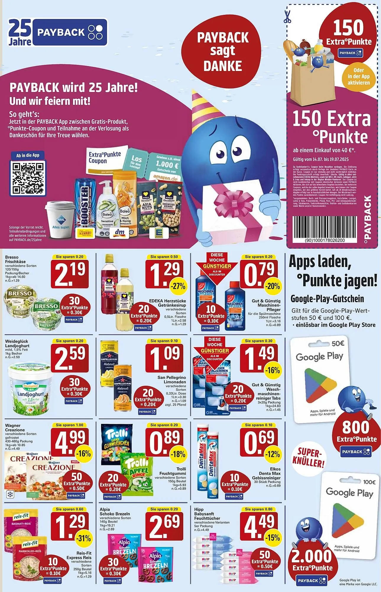 WEZ Prospekt von 14. Juli bis 19. Juli 2025 - Prospekt seite 9