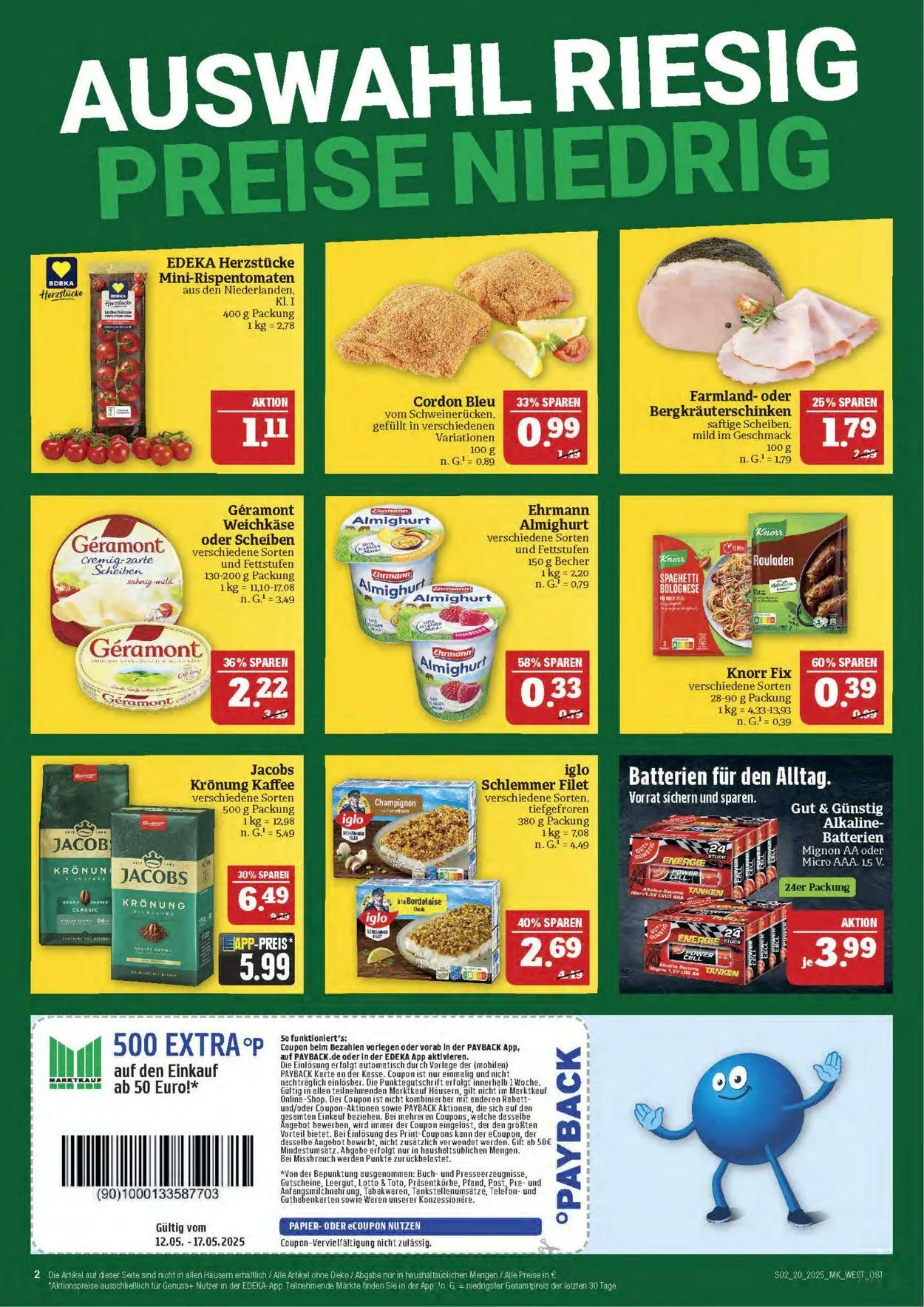 Marktkauf - Nürnberg-Thon Aktueller Prospekt von 12. Mai bis 17. Mai 2025 - Prospekt seite 2