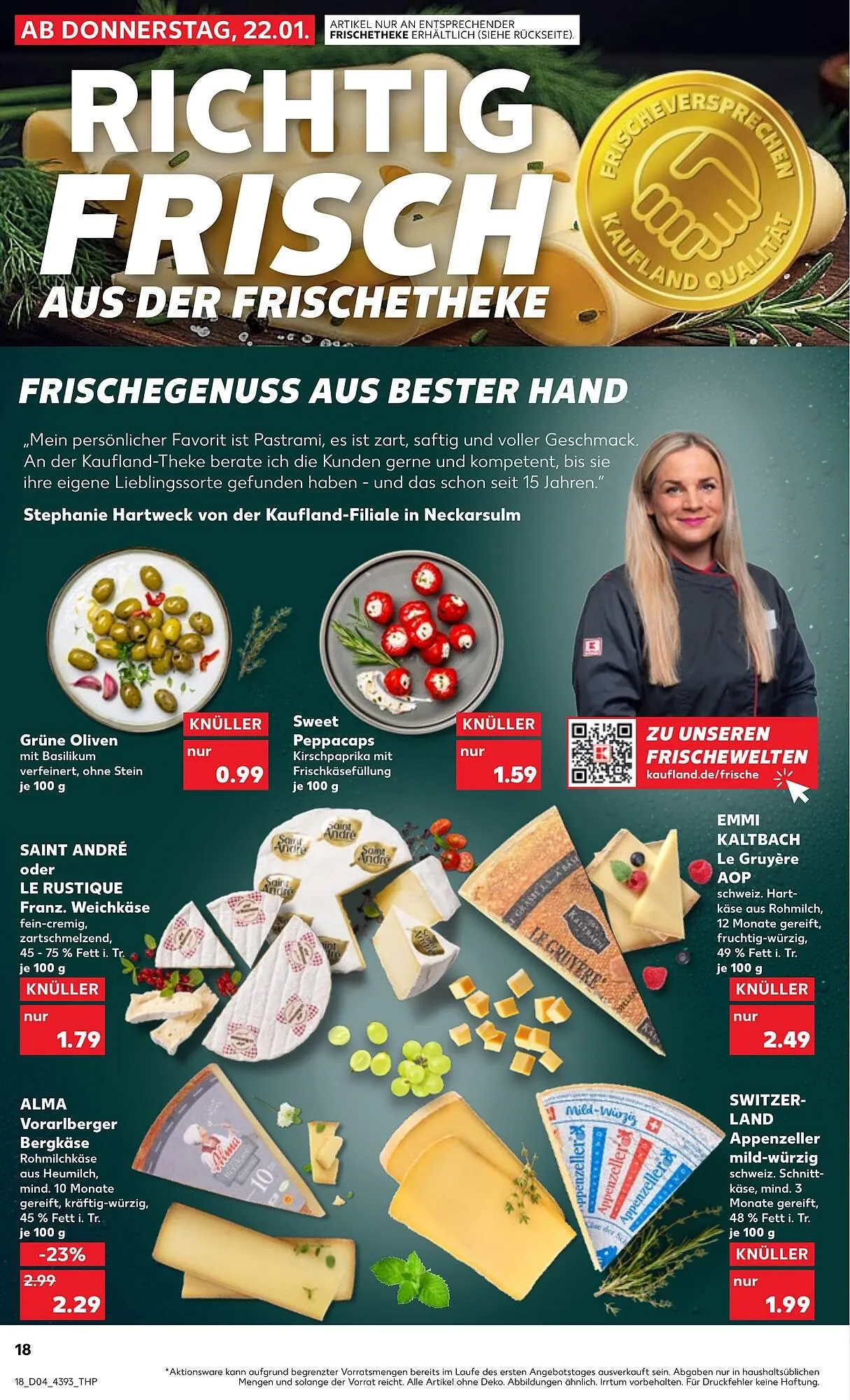 Kaufland Prospekt von 22. Januar bis 28. Januar 2026 - Prospekt seite 18