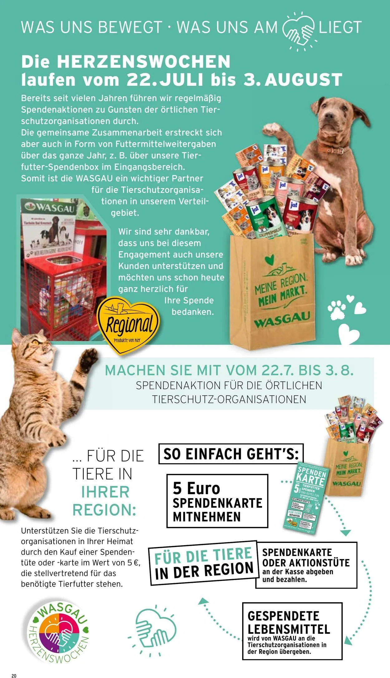 WASGAU Aktueller Prospekt von 24. August bis 7. September 2025 - Prospekt seite 20