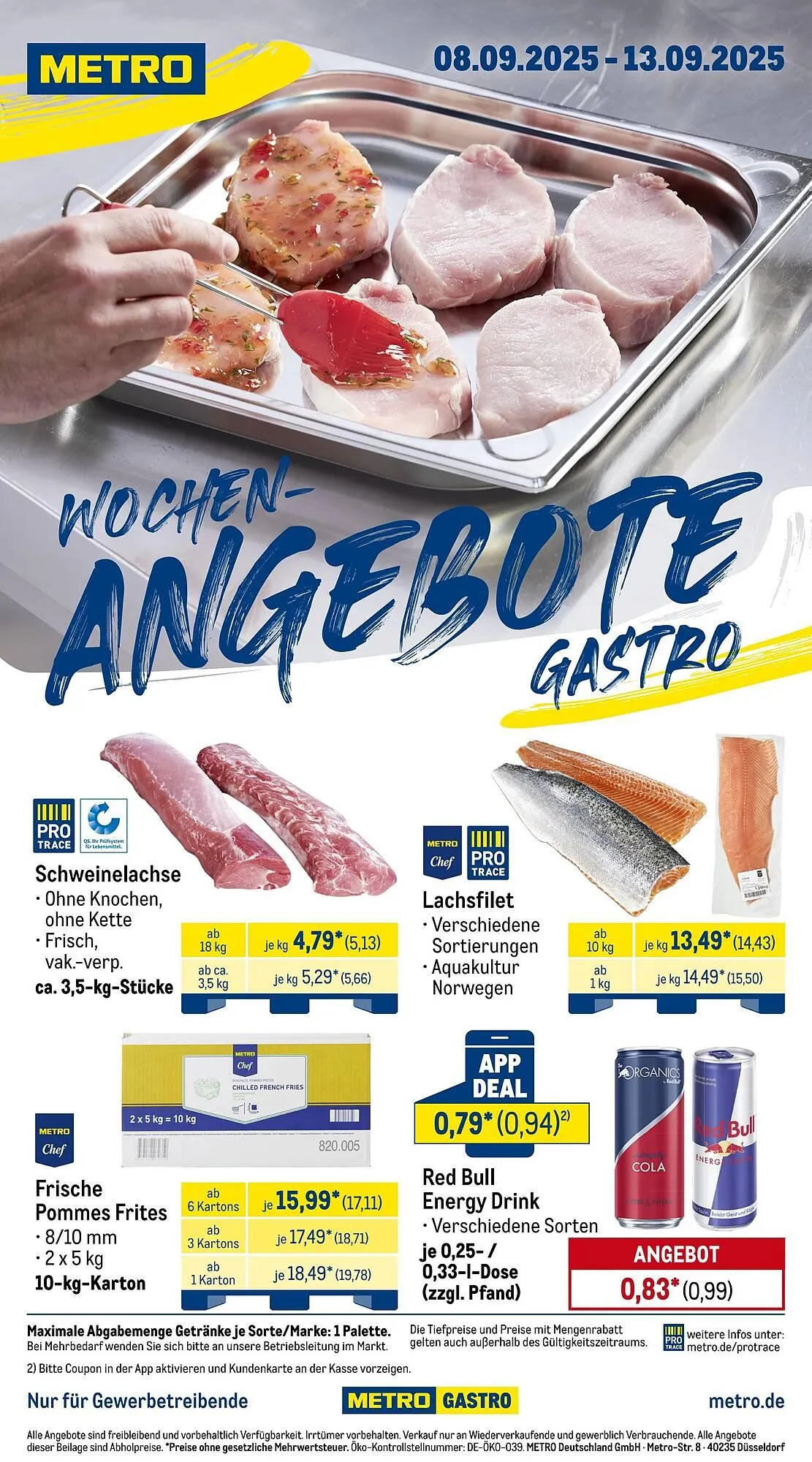 METRO Prospekt von 8. September bis 14. September 2025 - Prospekt seite 1