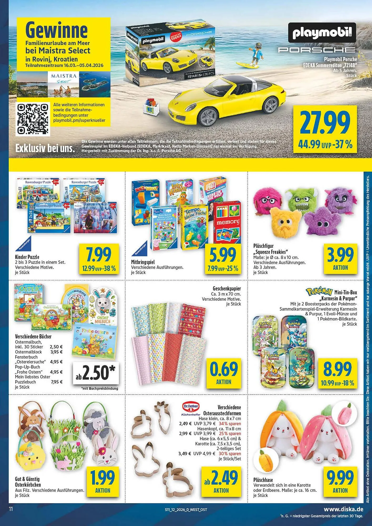 Diska Prospekt von 16. März bis 21. März 2026 - Prospekt seite 11