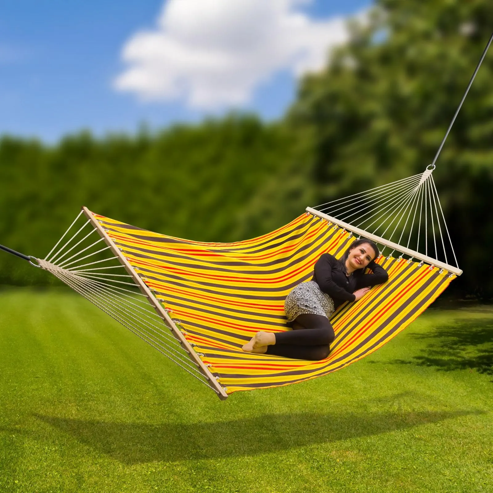 Hängematte Hängeliege Santo Domingo 150kg 200x140cm