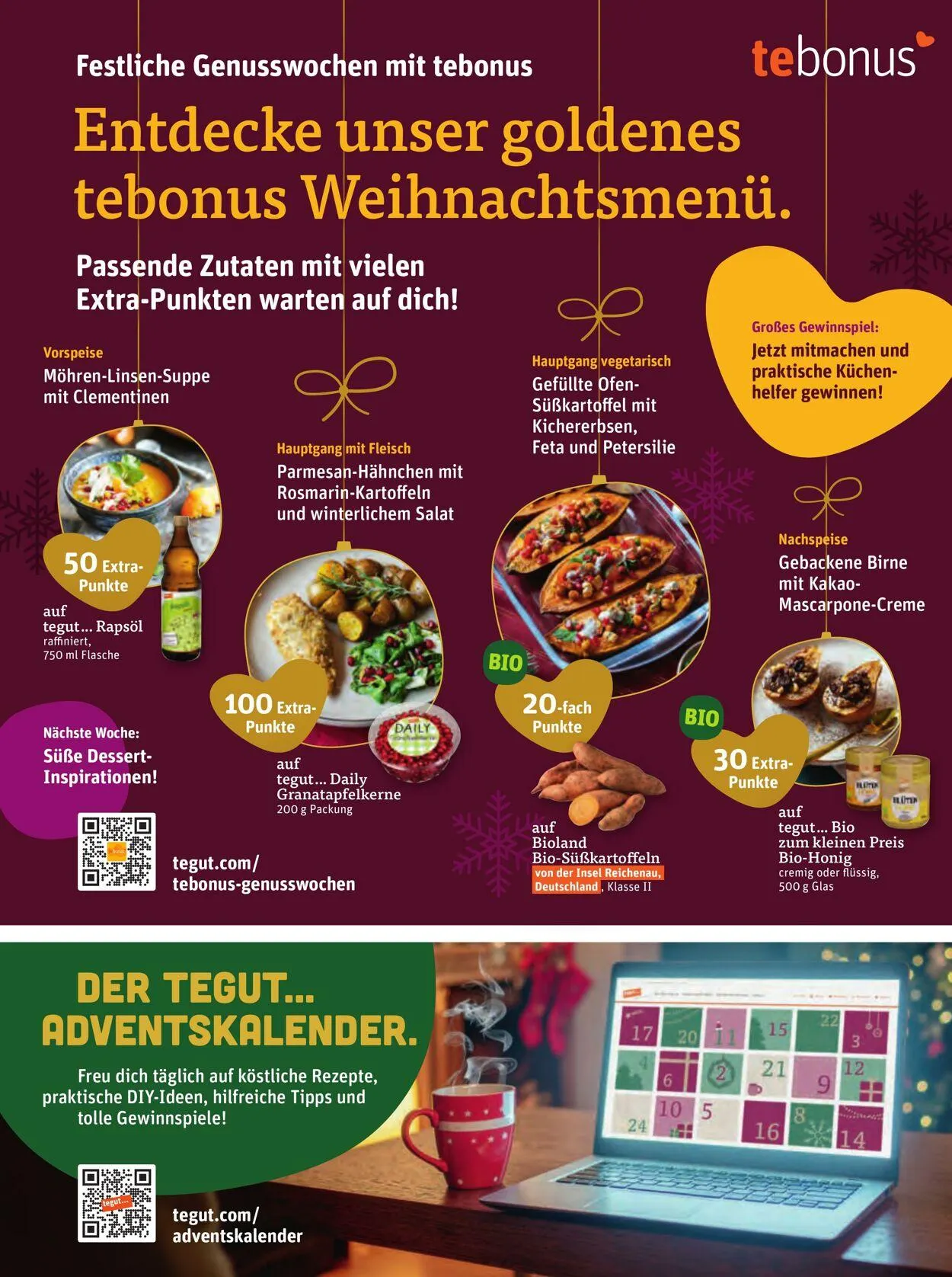 Tegut Aktueller Prospekt von 8. Dezember bis 14. Dezember 2025 - Prospekt seite 15