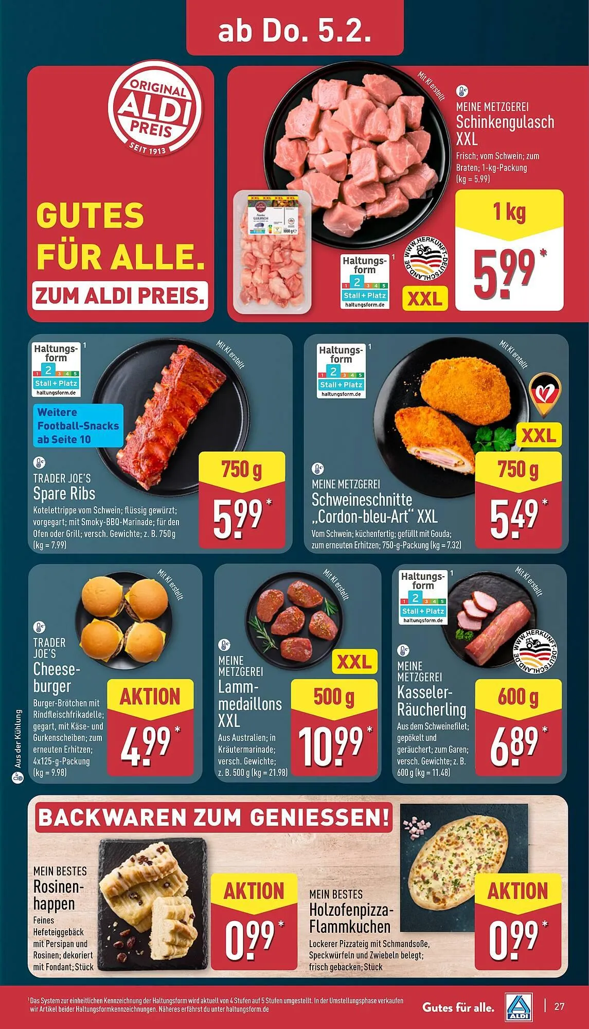 Aldi Nord Prospekt von 2. Februar bis 7. Februar 2026 - Prospekt seite 29