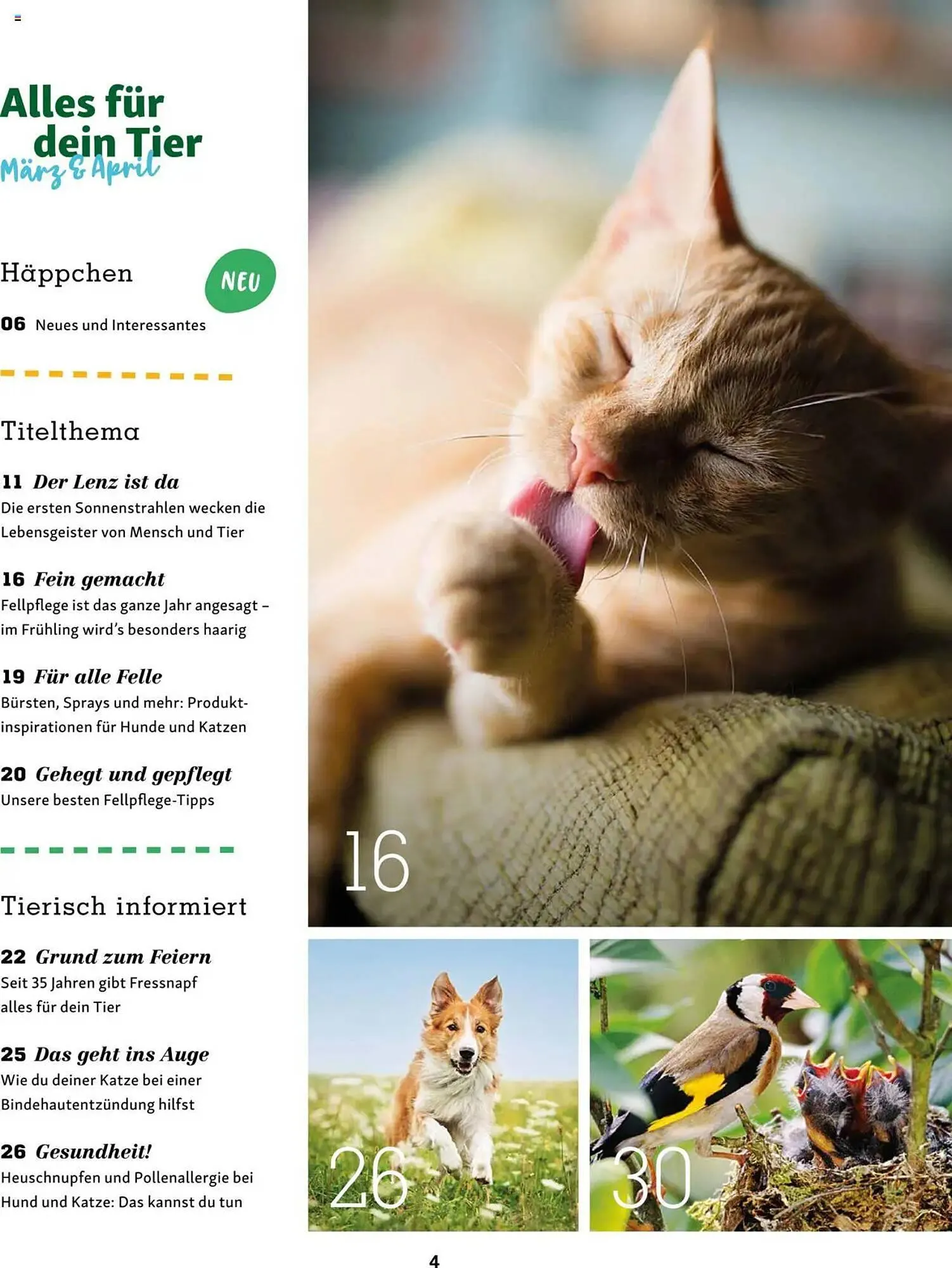 Fressnapf Prospekt von 1. März bis 30. April 2025 - Prospekt seite 4