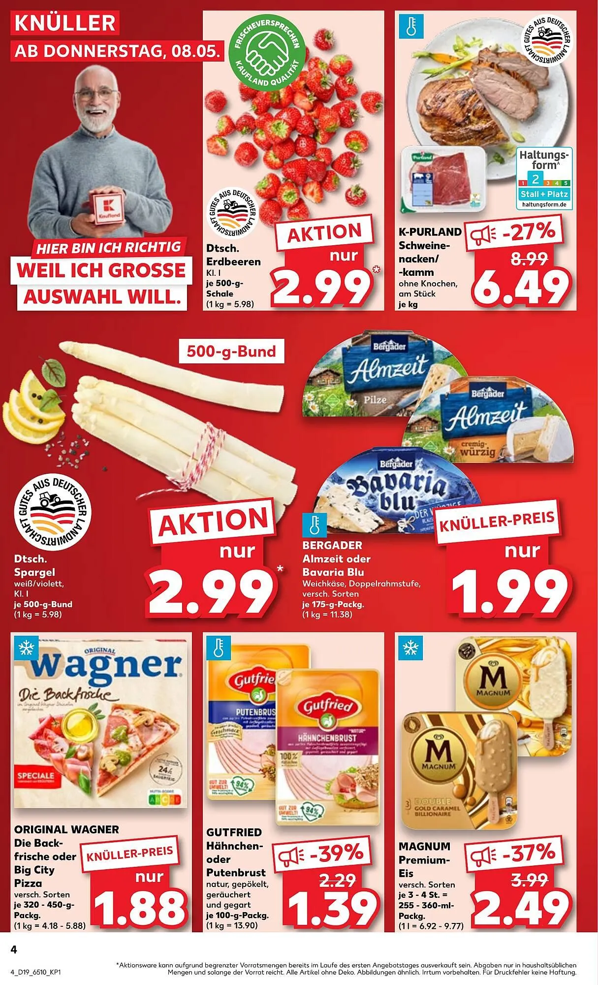Kaufland Prospekt von 8. Mai bis 14. Mai 2025 - Prospekt seite 4