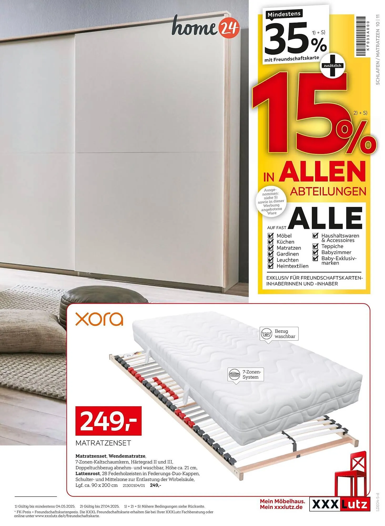 XXXLutz Prospekt von 21. April bis 27. April 2025 - Prospekt seite 15