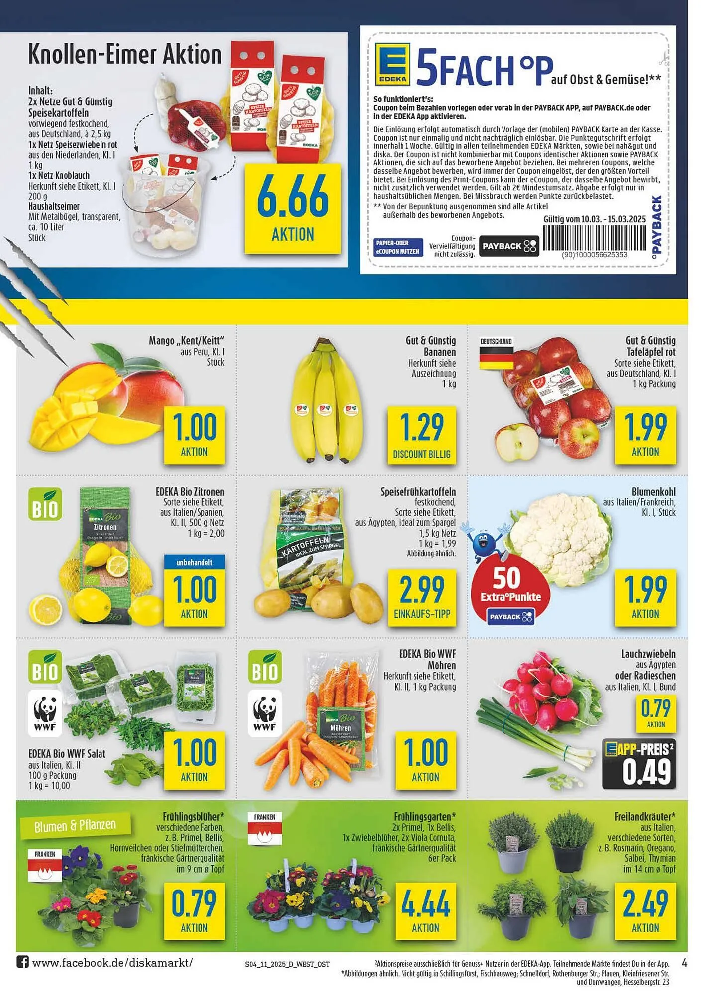 diska Prospekt von 10. März bis 15. März 2025 - Prospekt seite 4