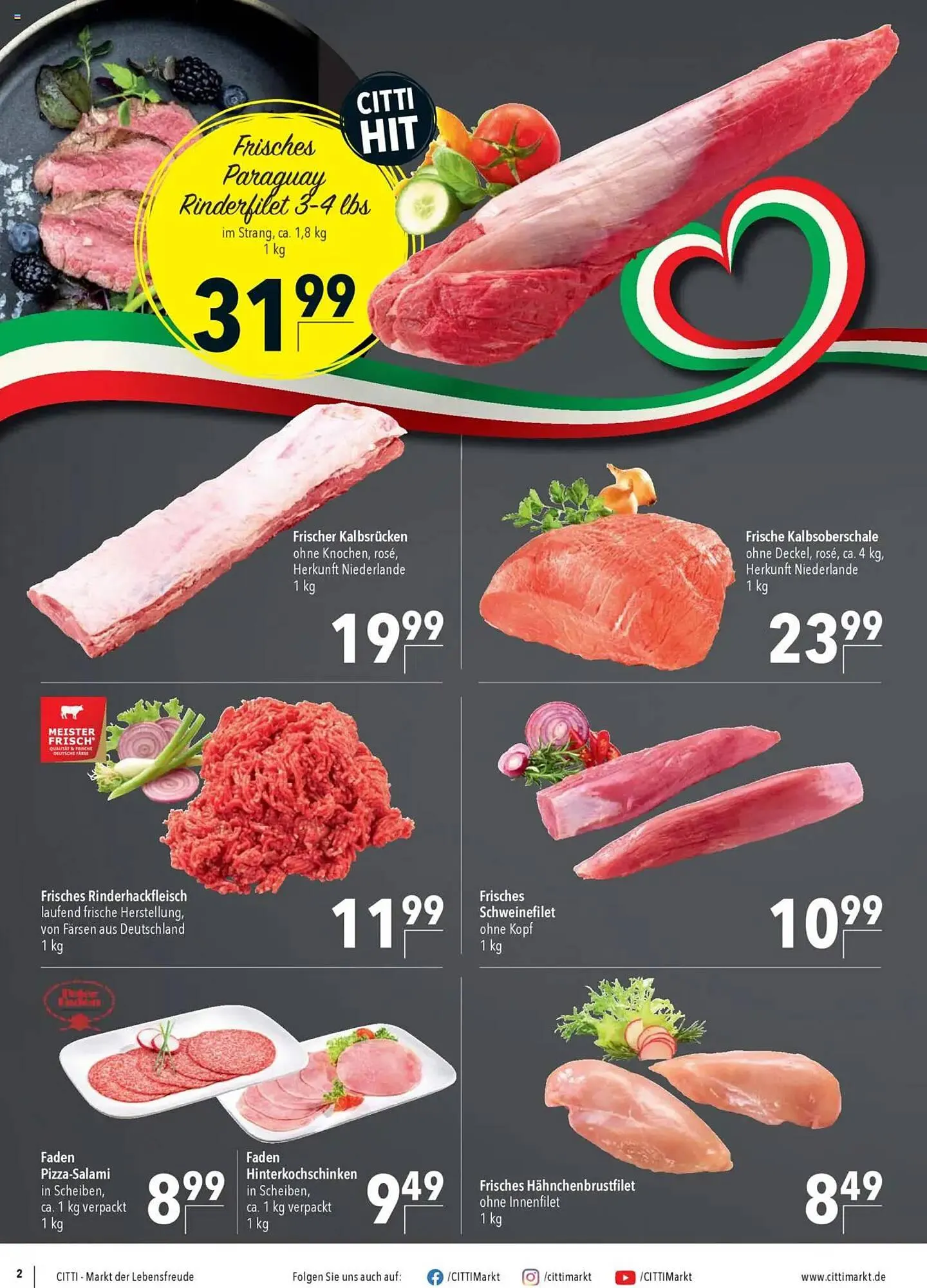 CITTI Markt Prospekt von 21. Mai bis 3. Juni 2025 - Prospekt seite 2