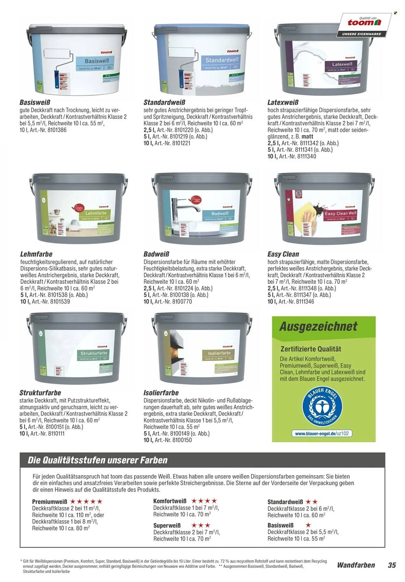 Toom Baumarkt Prospekt von 14. Februar bis 30. April 2026 - Prospekt seite 35