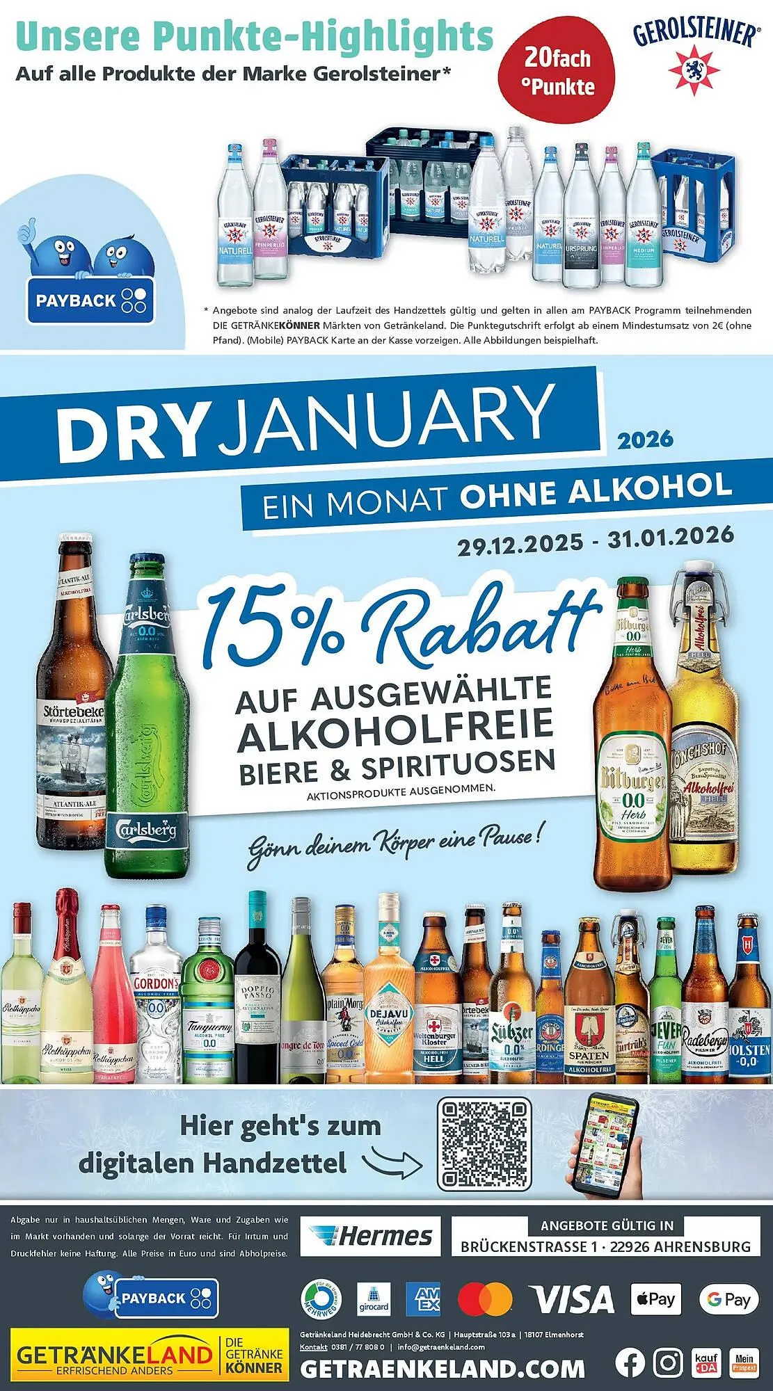 Getränkeland Prospekt von 21. Dezember bis 3. Januar 2026 - Prospekt seite 8